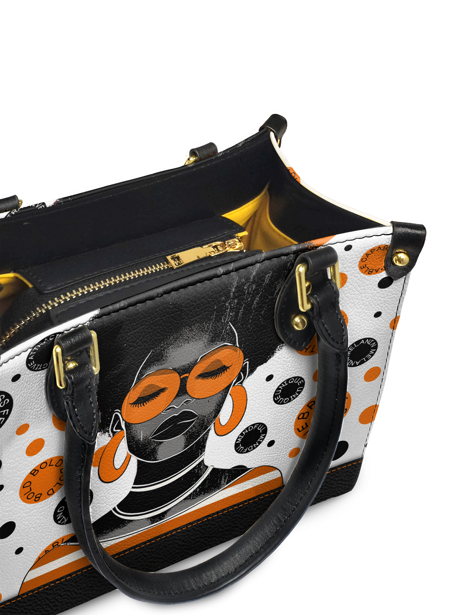 "Fahari" Marshmallow Citrus The Signature Duo Bundle - Small Leather Handbag