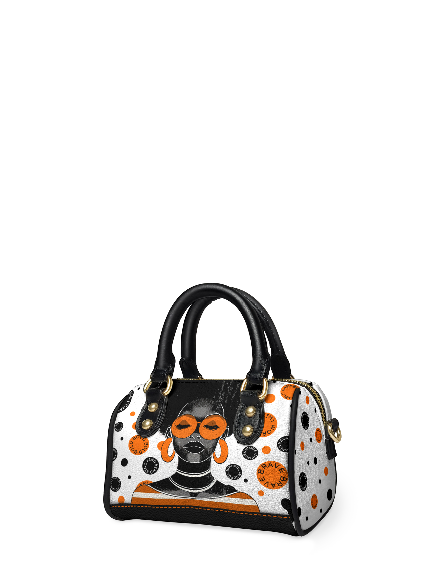 "Fahari" Marshmallow Citrus Mini Satchel