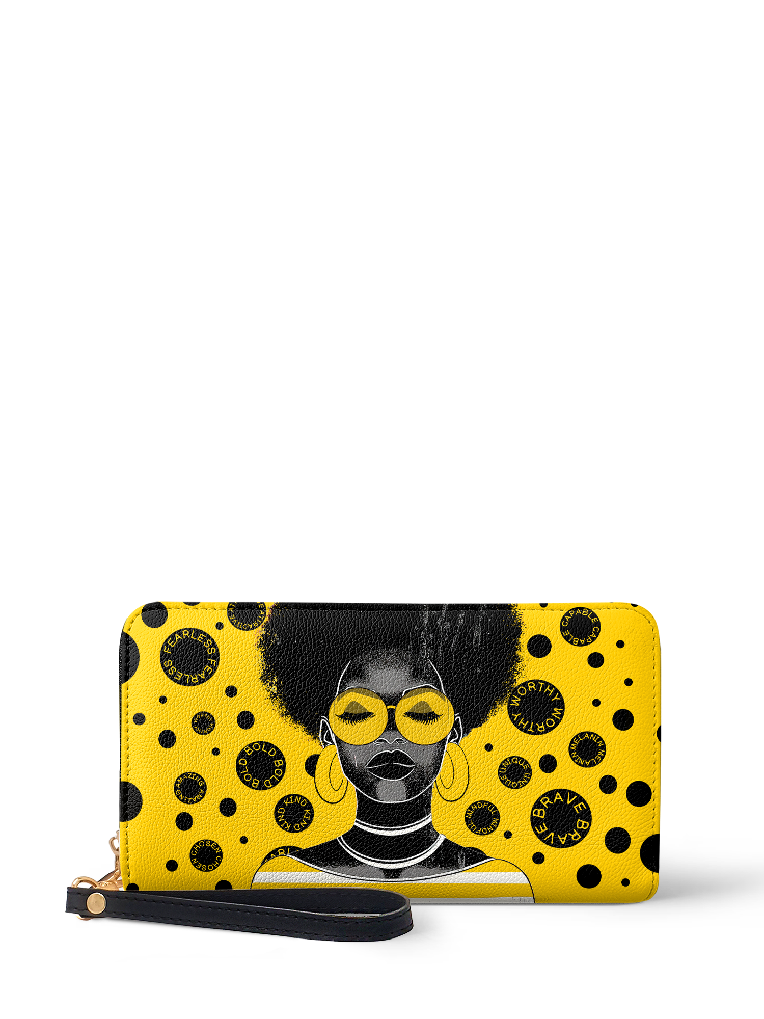 "Fahari" Marigold Pop Wallet Today's Deal