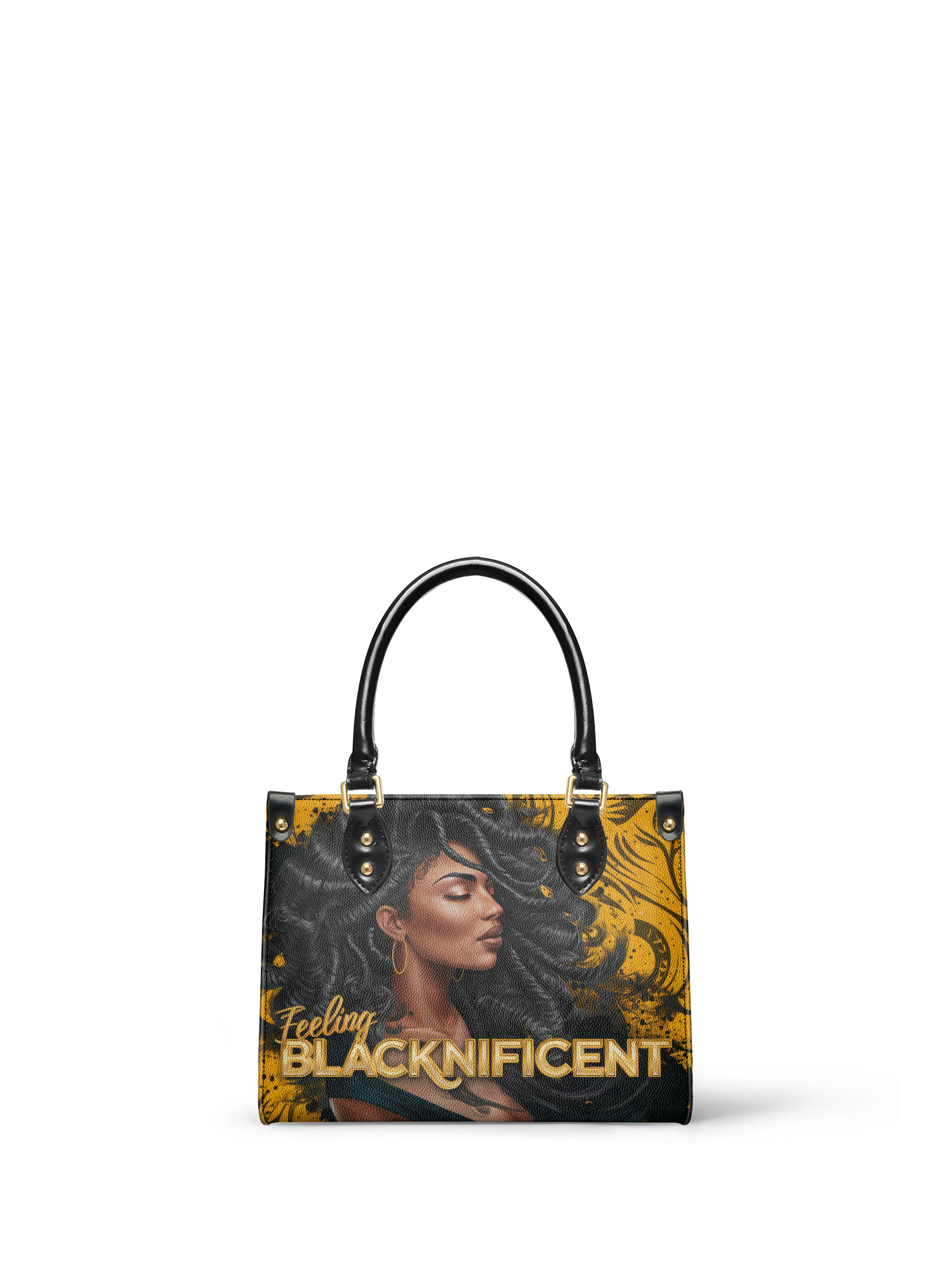 "Blacknificent" The Signature Trio Bundle - Small Leather Handbag
