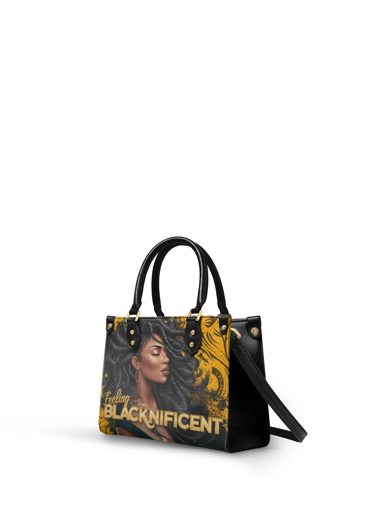 "Blacknificent" The Signature Trio Bundle - Small Leather Handbag
