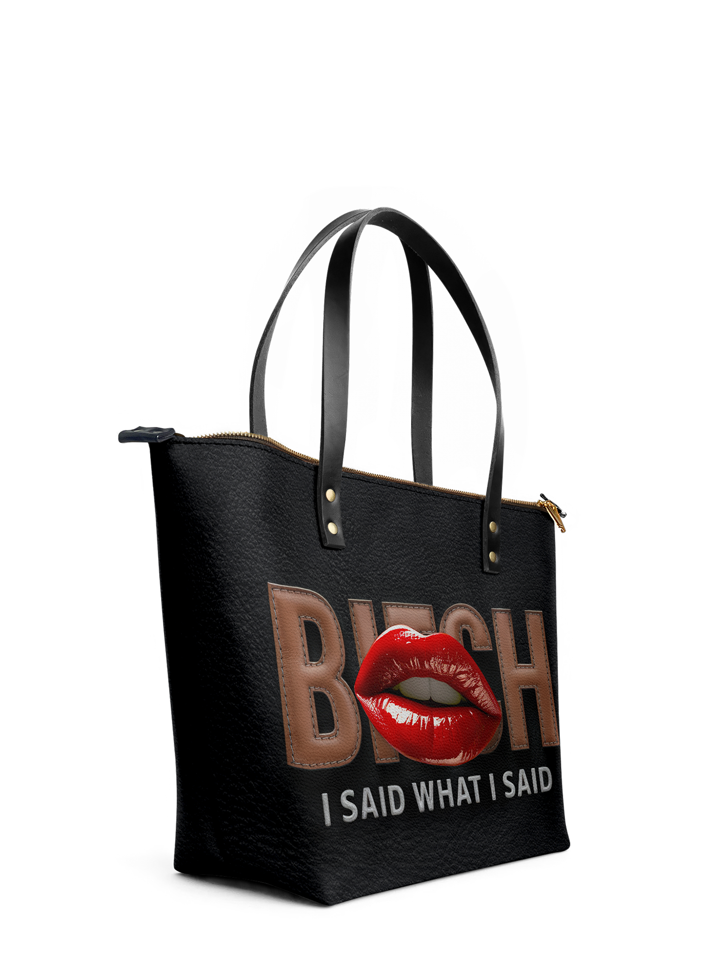 "Teyana" Leather Tote Bag Today's Deal
