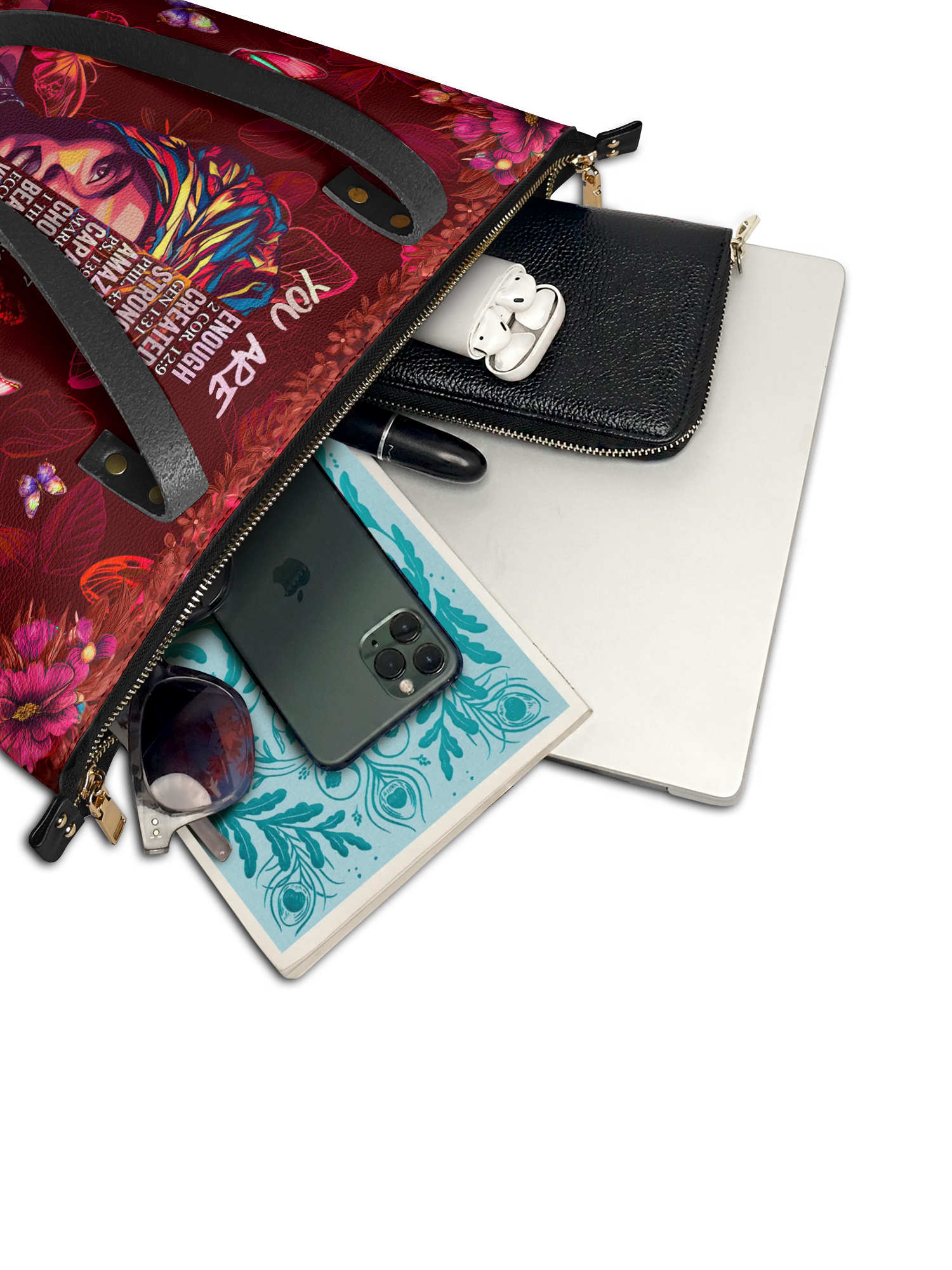 "Imani" Pomegranate Red Slay All Day Essential Bundle