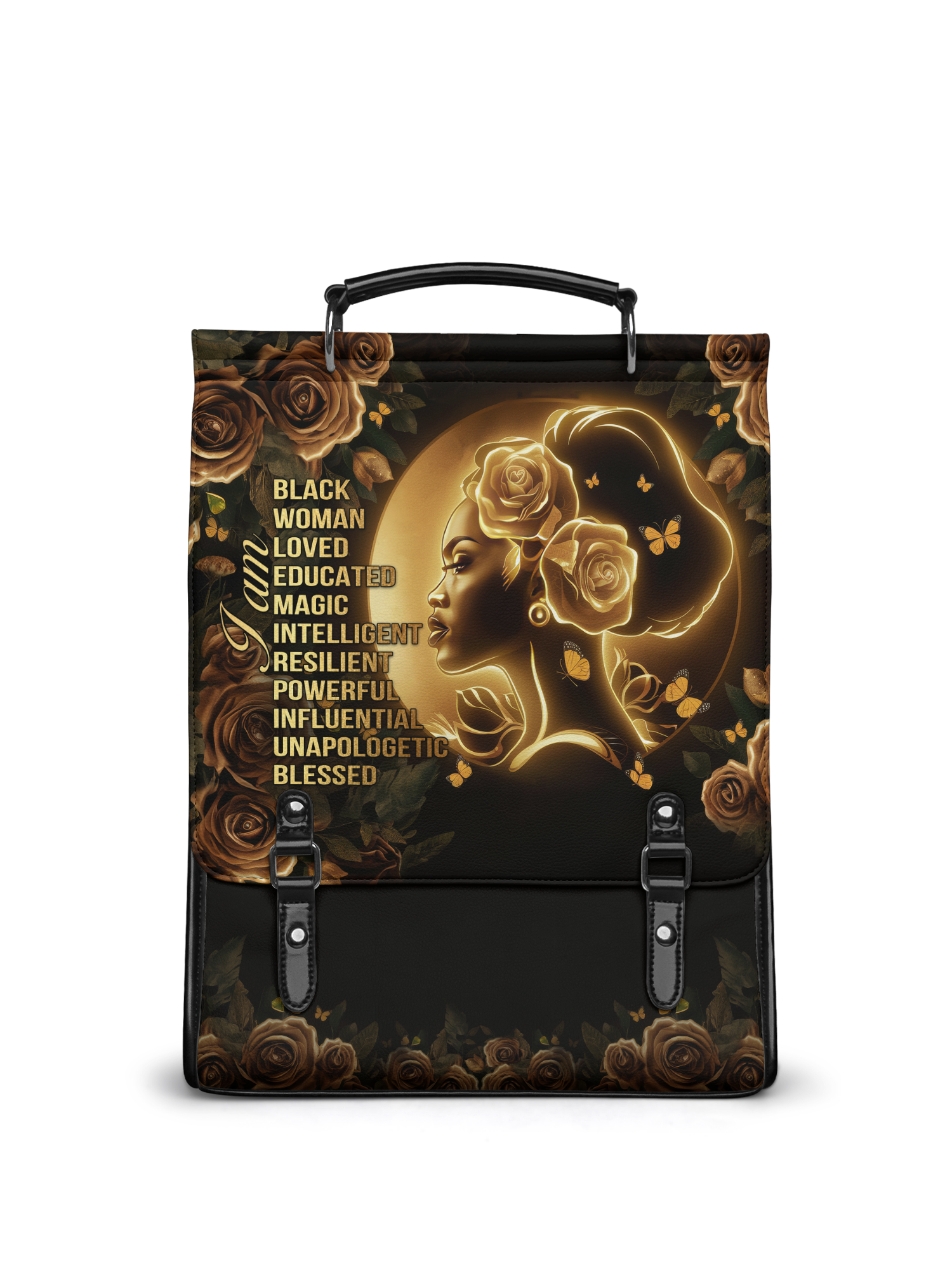 "Lumina" Leather Backpack