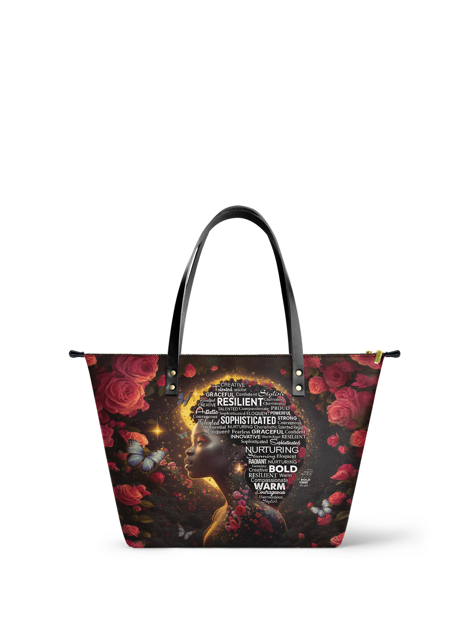 "Aurenna" Leather Tote Bag