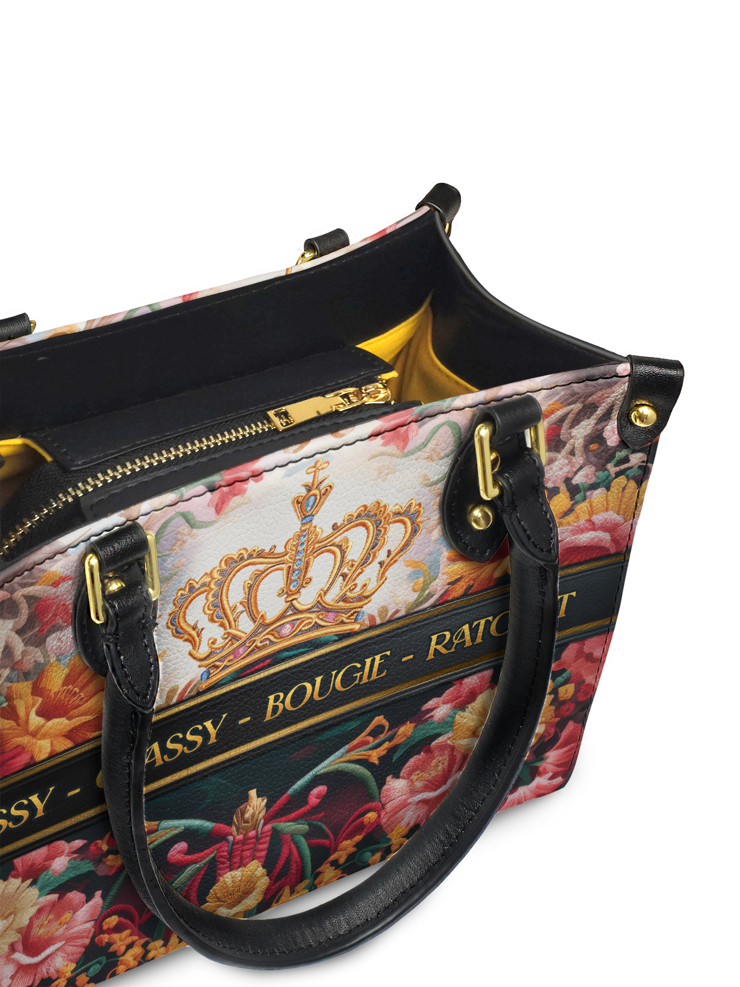 "Naija Royale" The Signature Duo Bundle - Small Leather Handbag