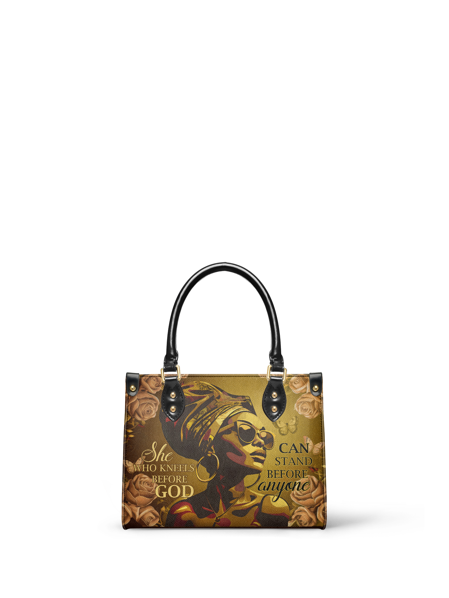 "Godfidence" The Signature Duo Bundle - Small Leather Handbag