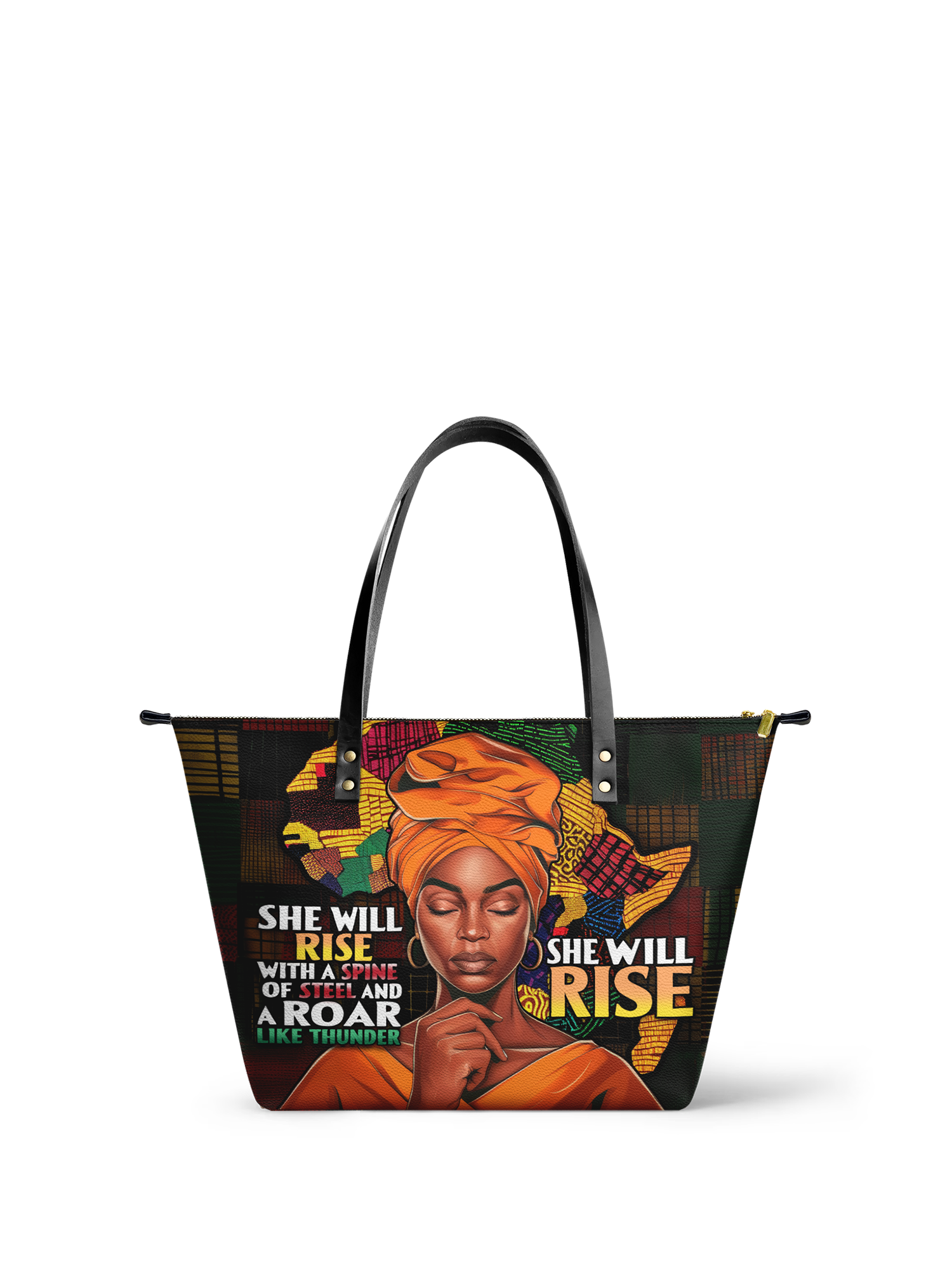 "Thundara" Leather Tote Bag