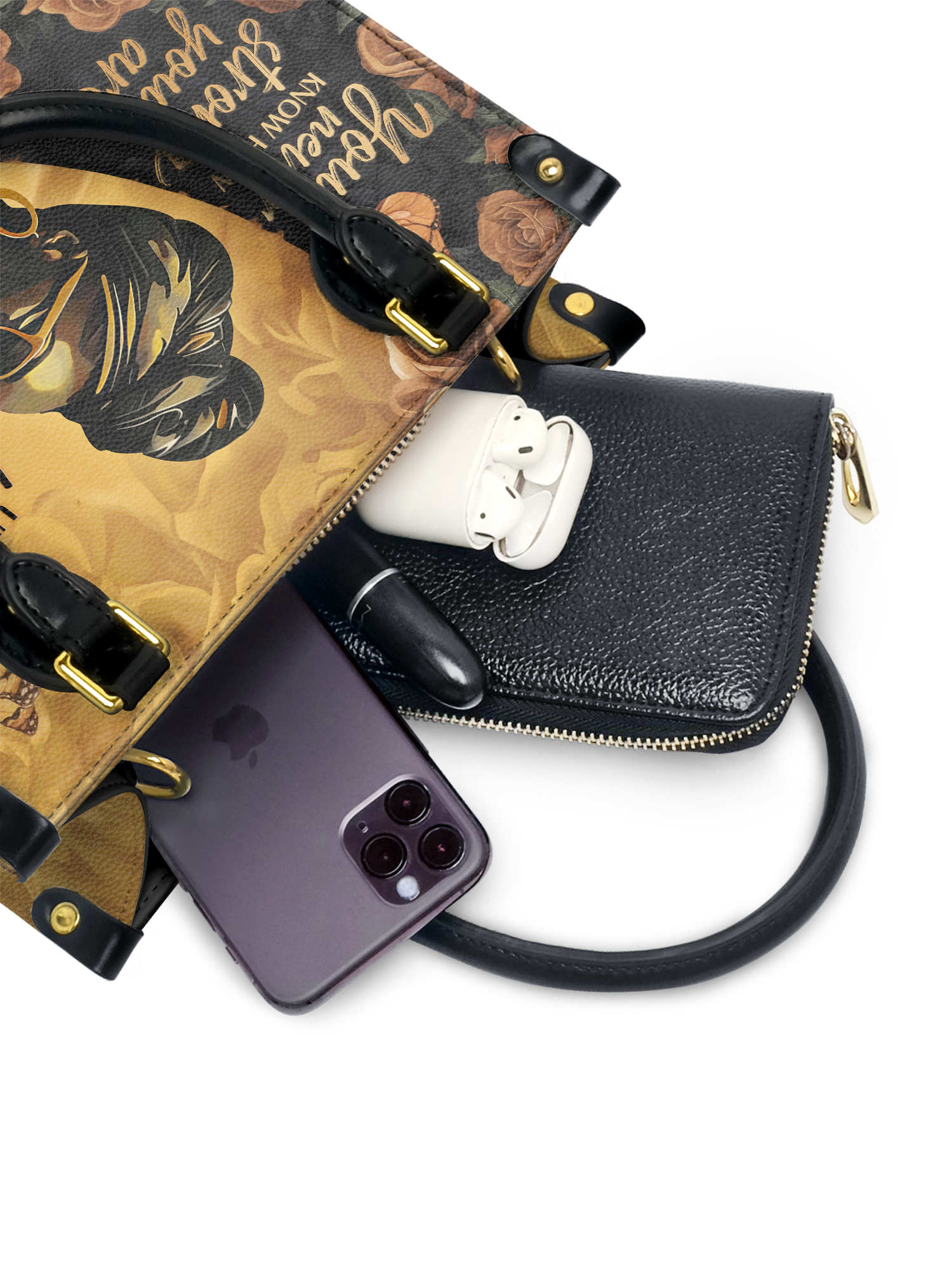 "Siyanda" The Signature Trio Bundle - Small Leather Handbag