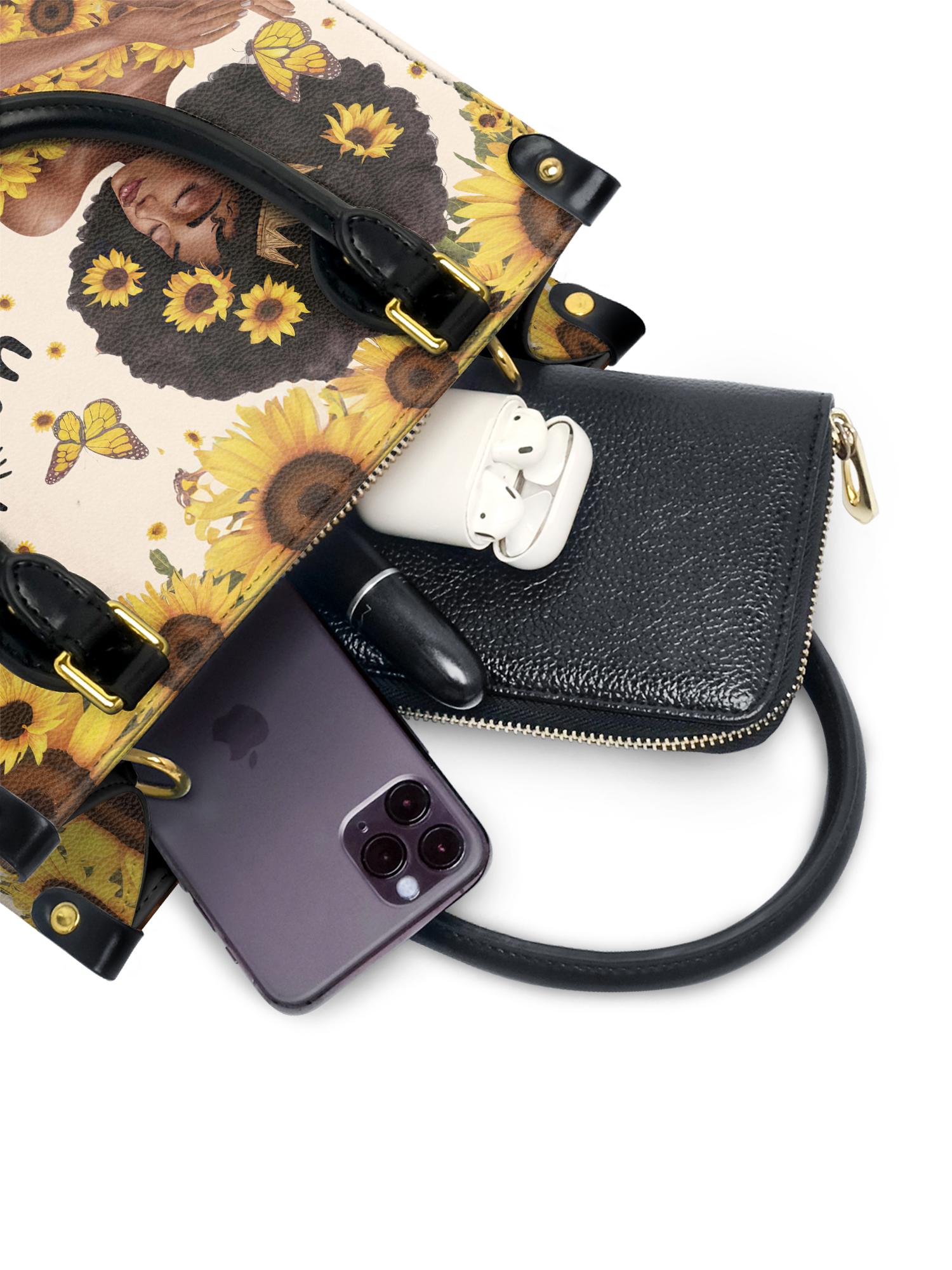 "Zuriya" The Signature Trio Bundle - Small Leather Handbag