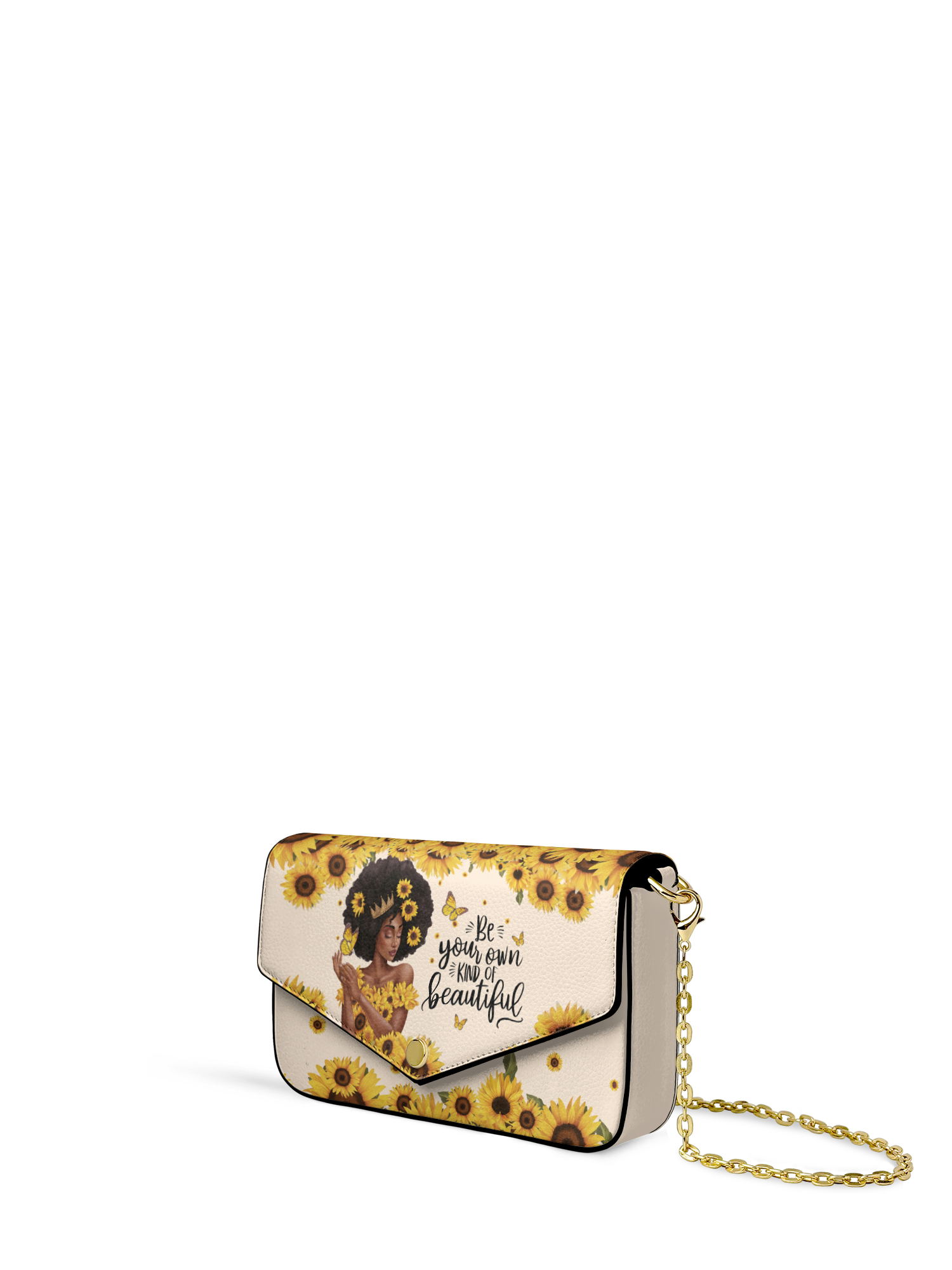 "Zuriya" Envelope Chain Crossbody Bag