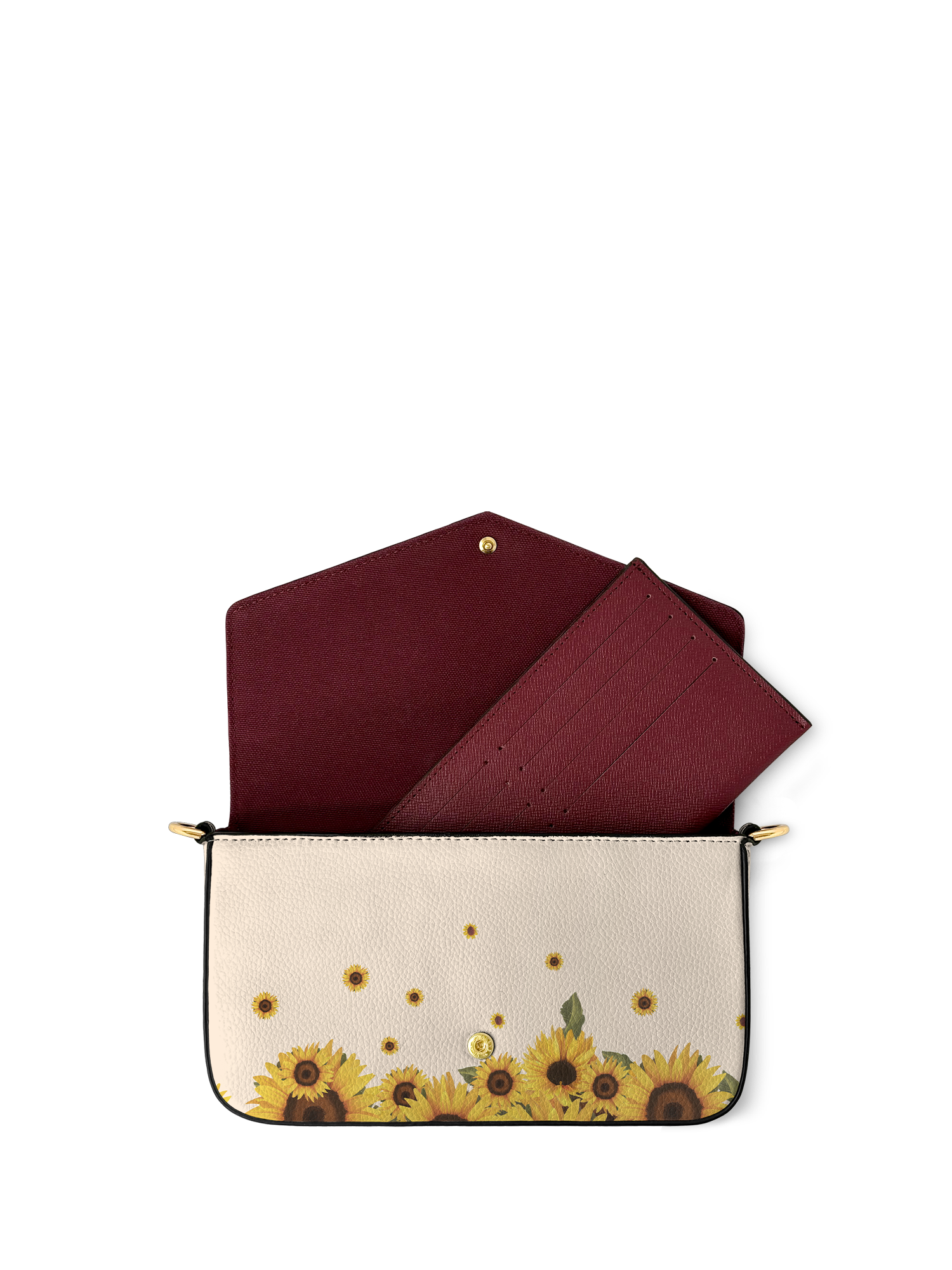 "Zuriya" Envelope Chain Crossbody Bag