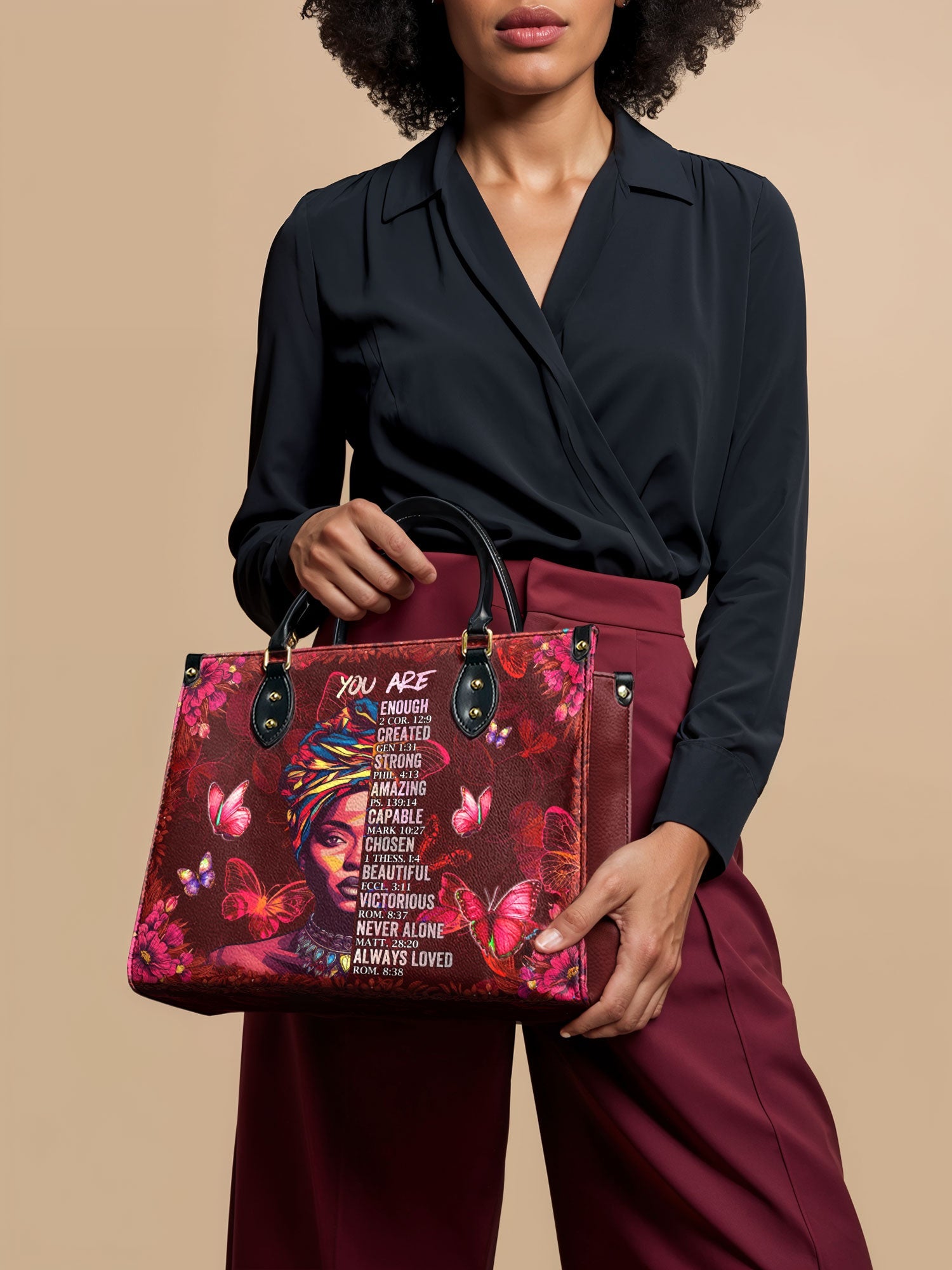 "Imani" Pomegranate Red Slay All Day Bundle
