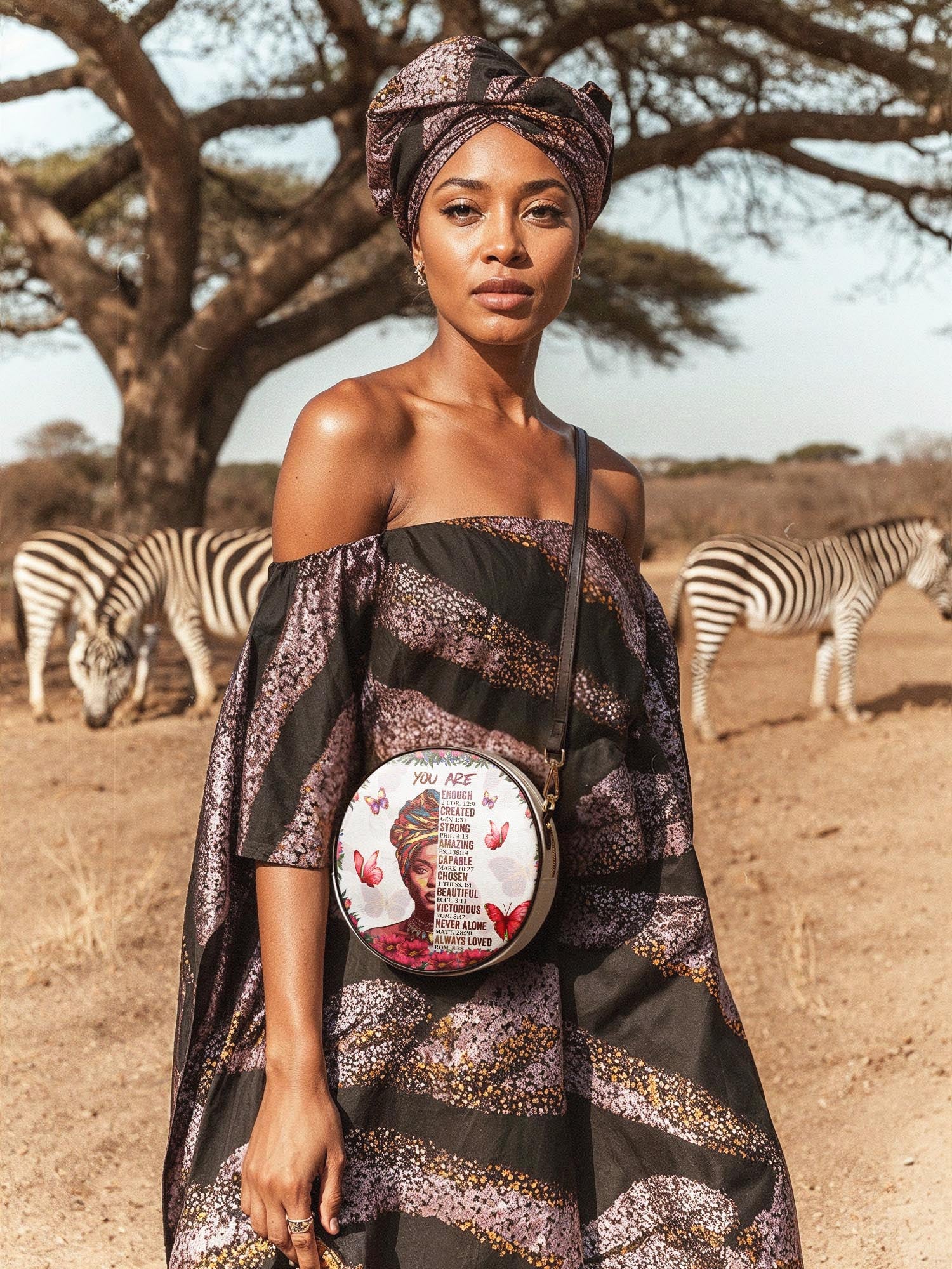 "Imani" Dove White Circle Crossbody Bag Deal