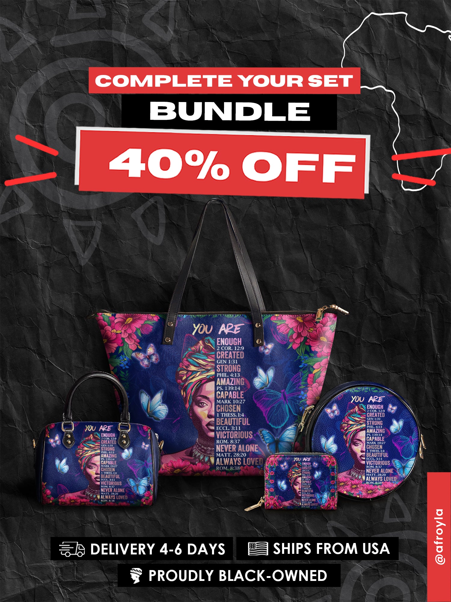 "Imani" Blue Orchid Complete Your Set Bundle
