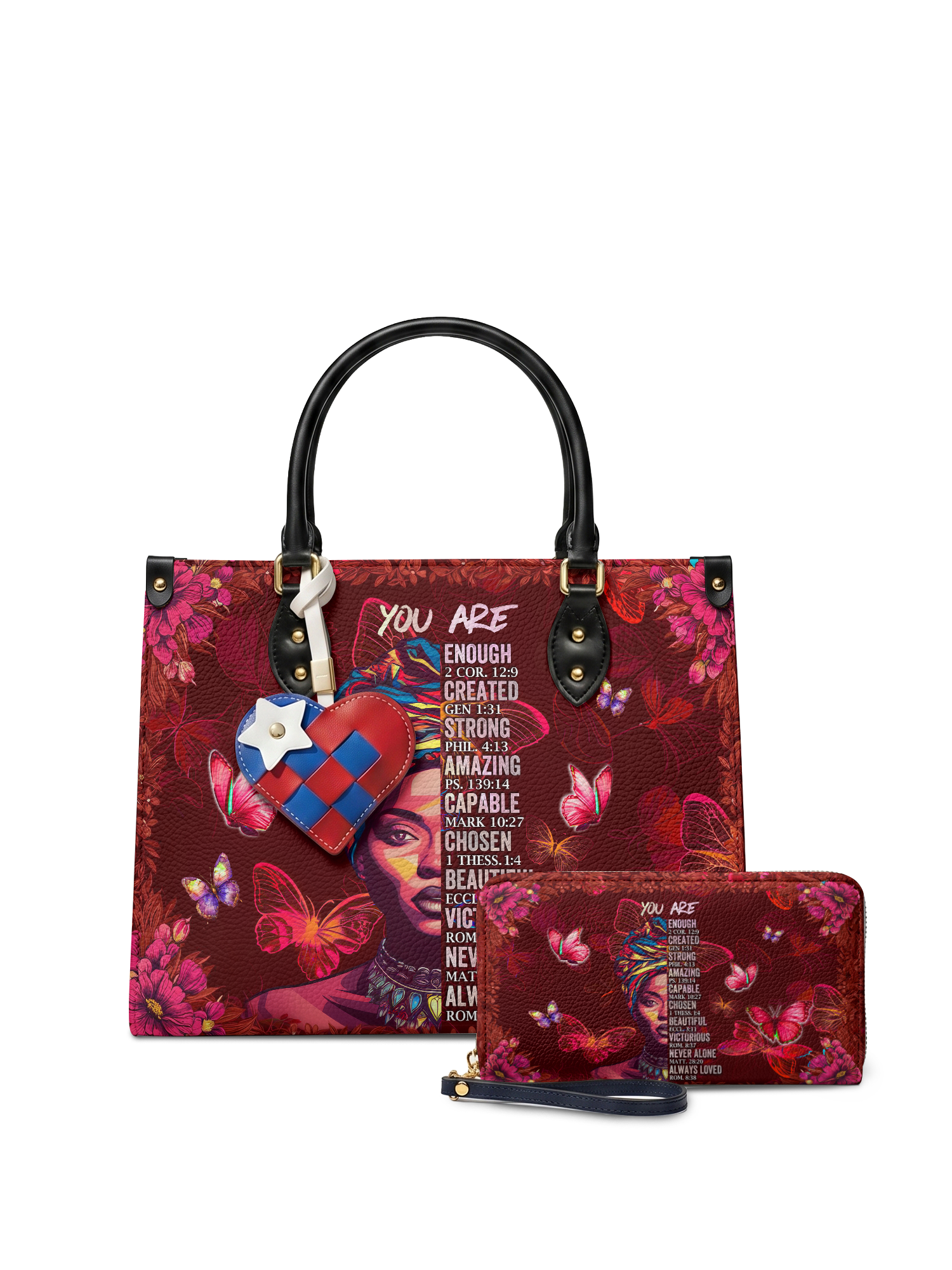 "Imani" Pomegranate Red Leather Handbag A250 Deal