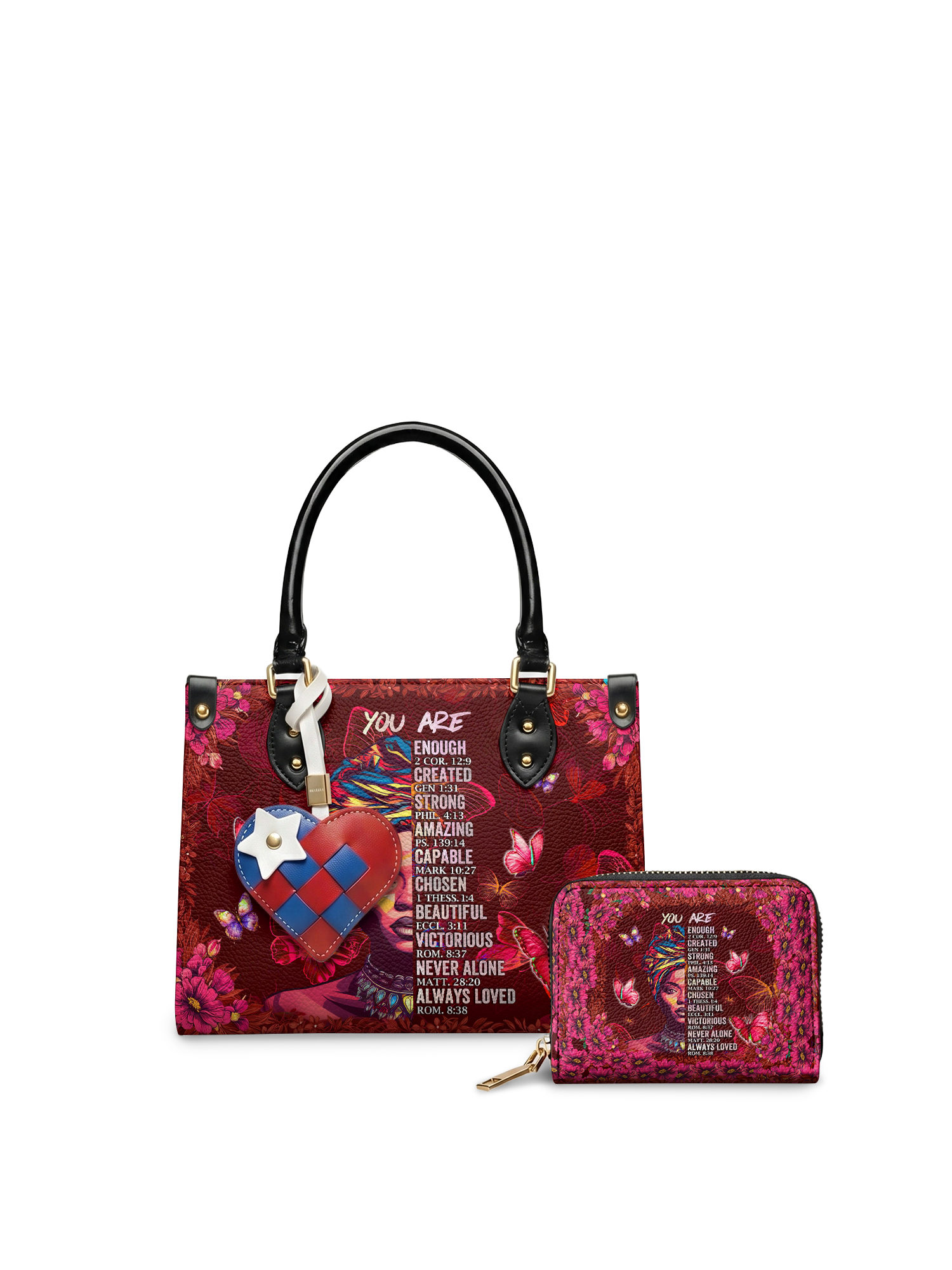 "Imani" Pomegranate Red Small Leather Handbag A250 Deal