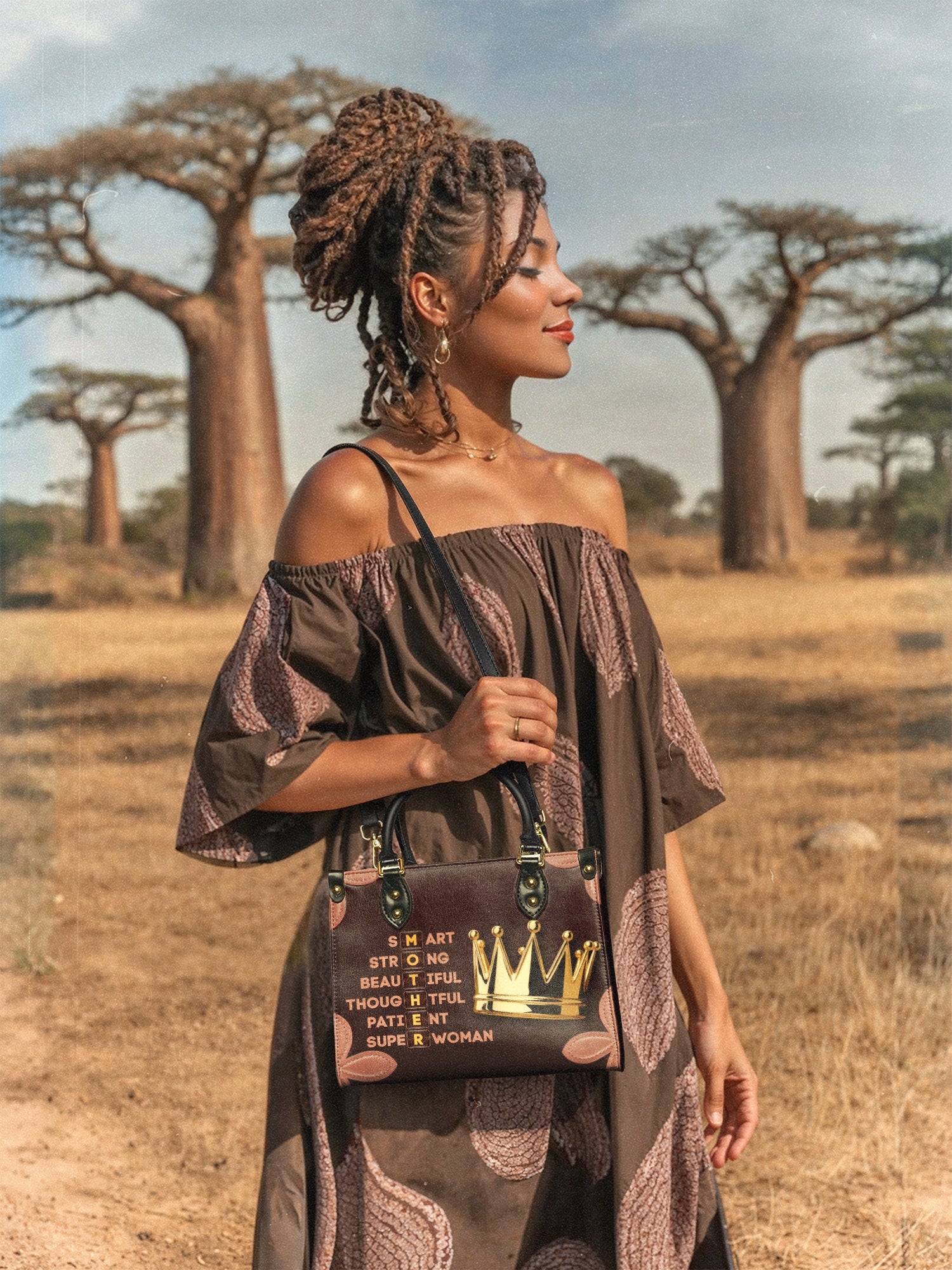"Imarimom" The Signature Trio Bundle - Small Leather Handbag