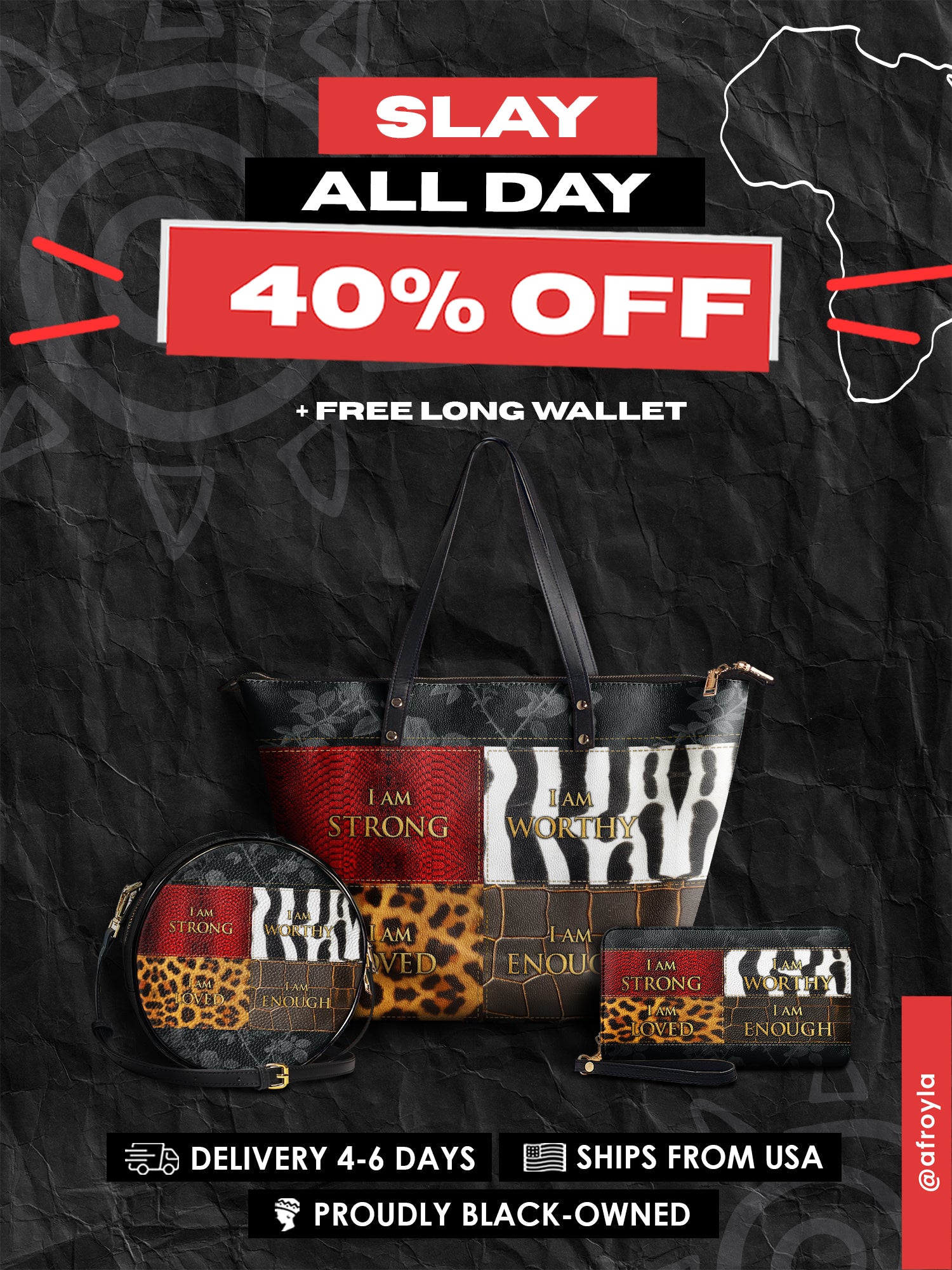 "Kadia" Slay All Day Essential Bundle
