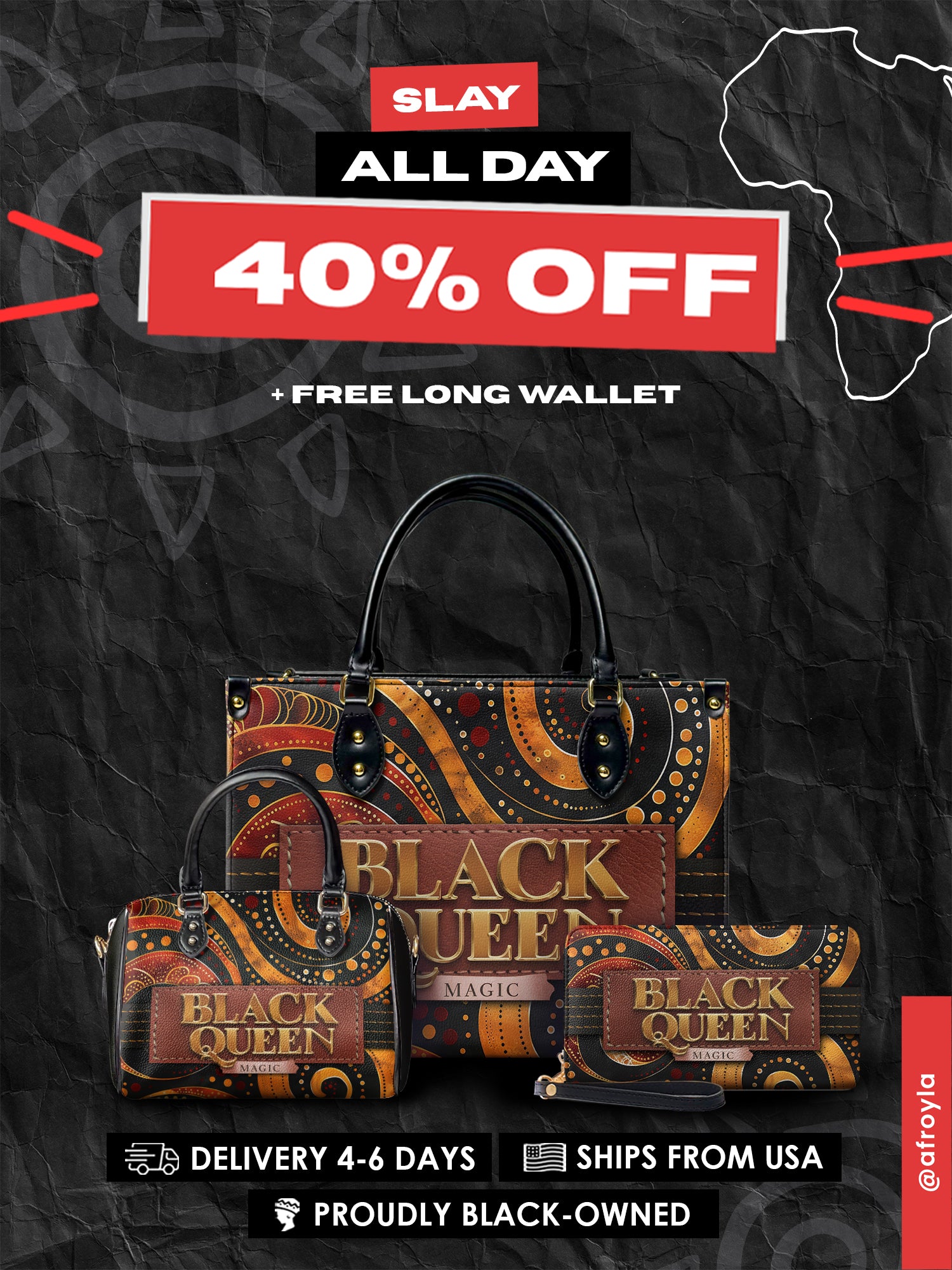 "Makeda" Slay All Day Bundle