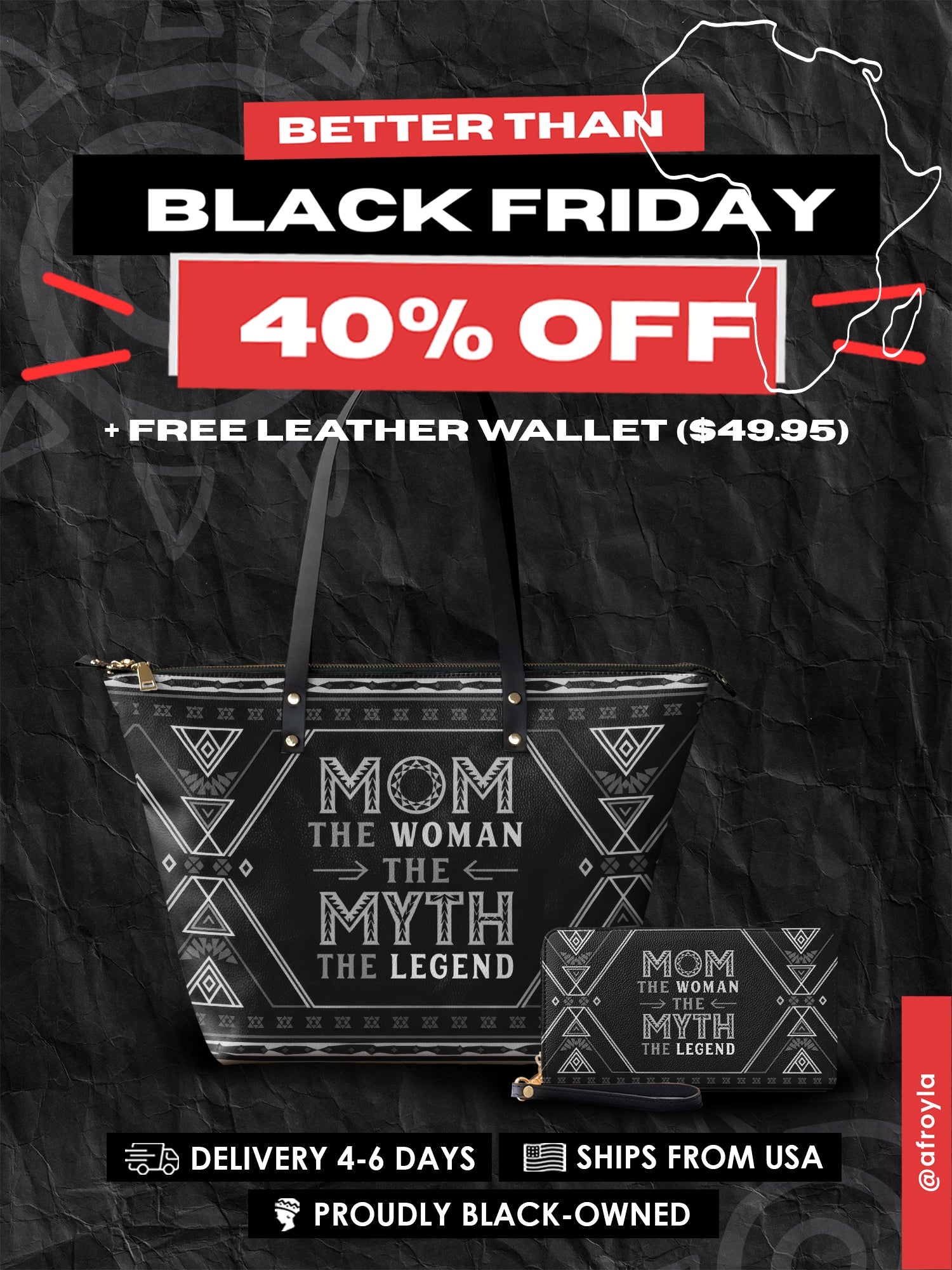 "Mamalore" Leather Tote Bag Deal
