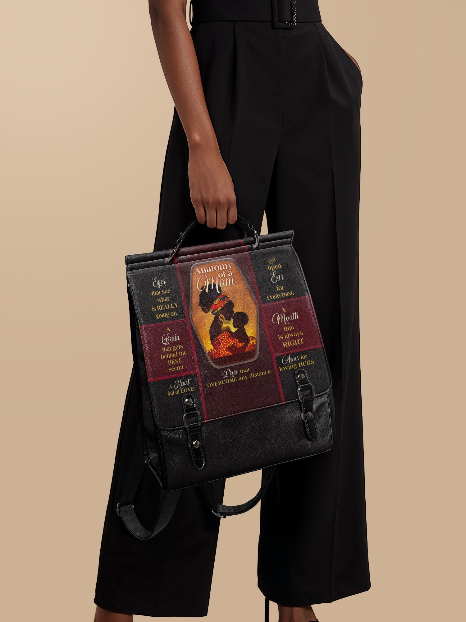 "Mamoya" Leather Backpack Today's Deal