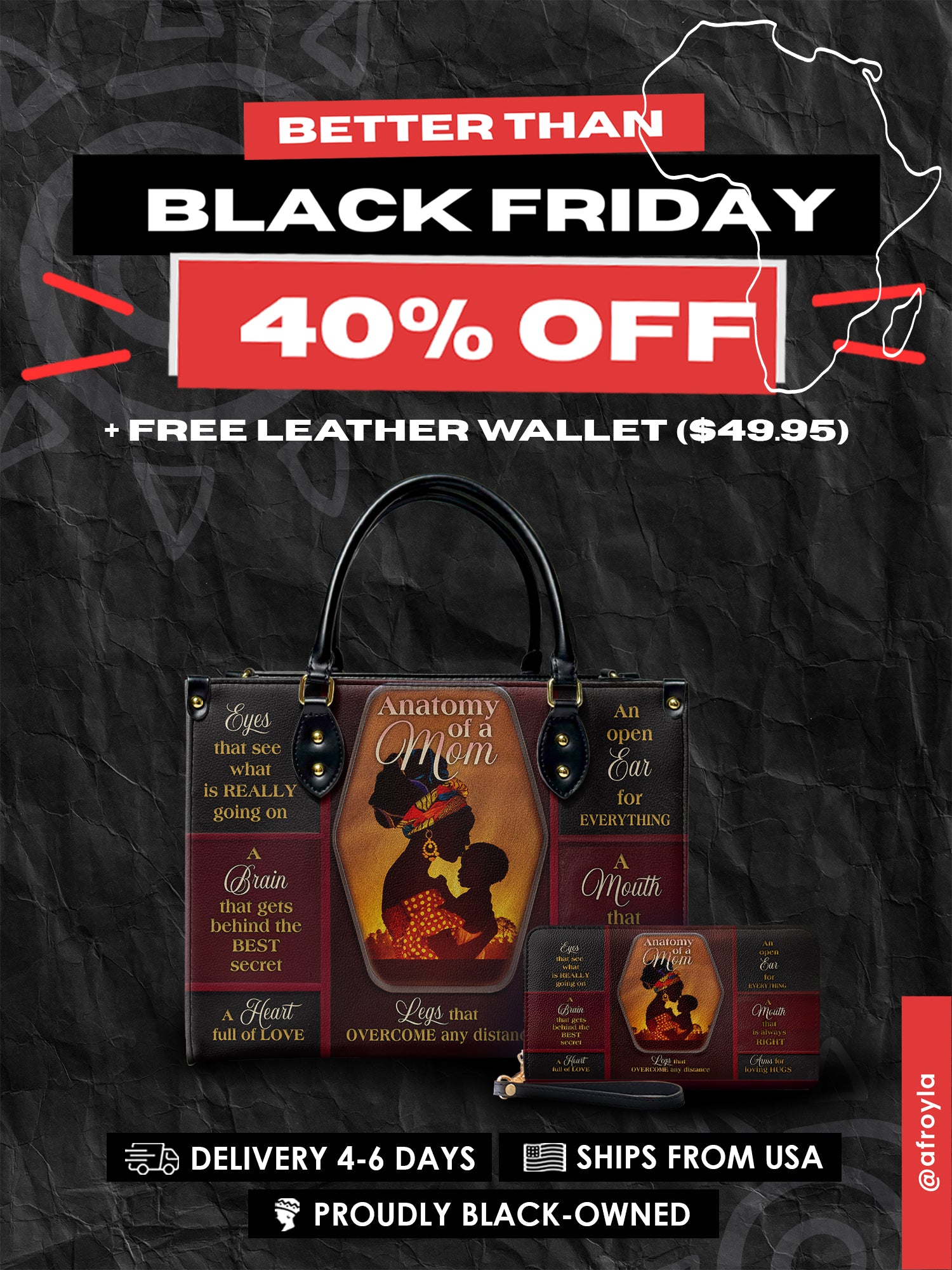 "Mamoya" Leather Handbag Deal