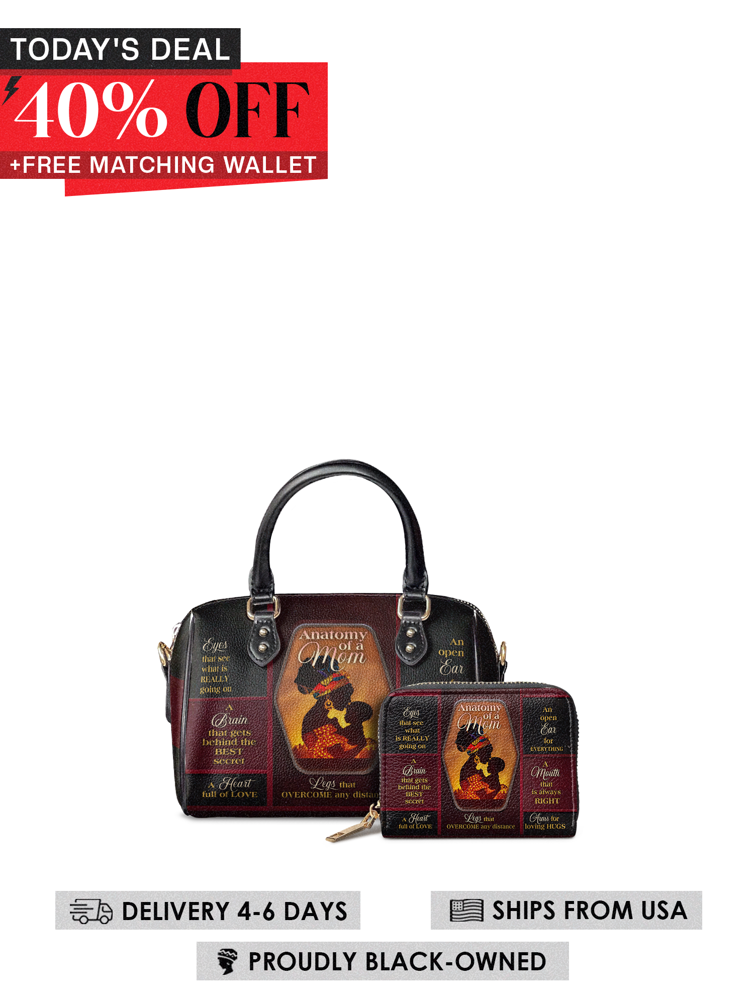 "Mamoya" Mini Satchel Today's Deal