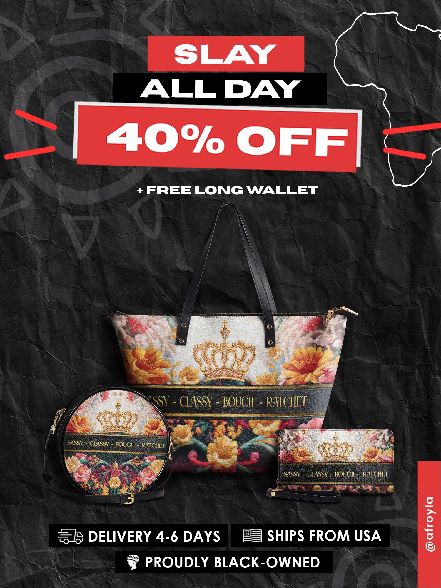 "Naija Royale" Slay All Day Essential Bundle