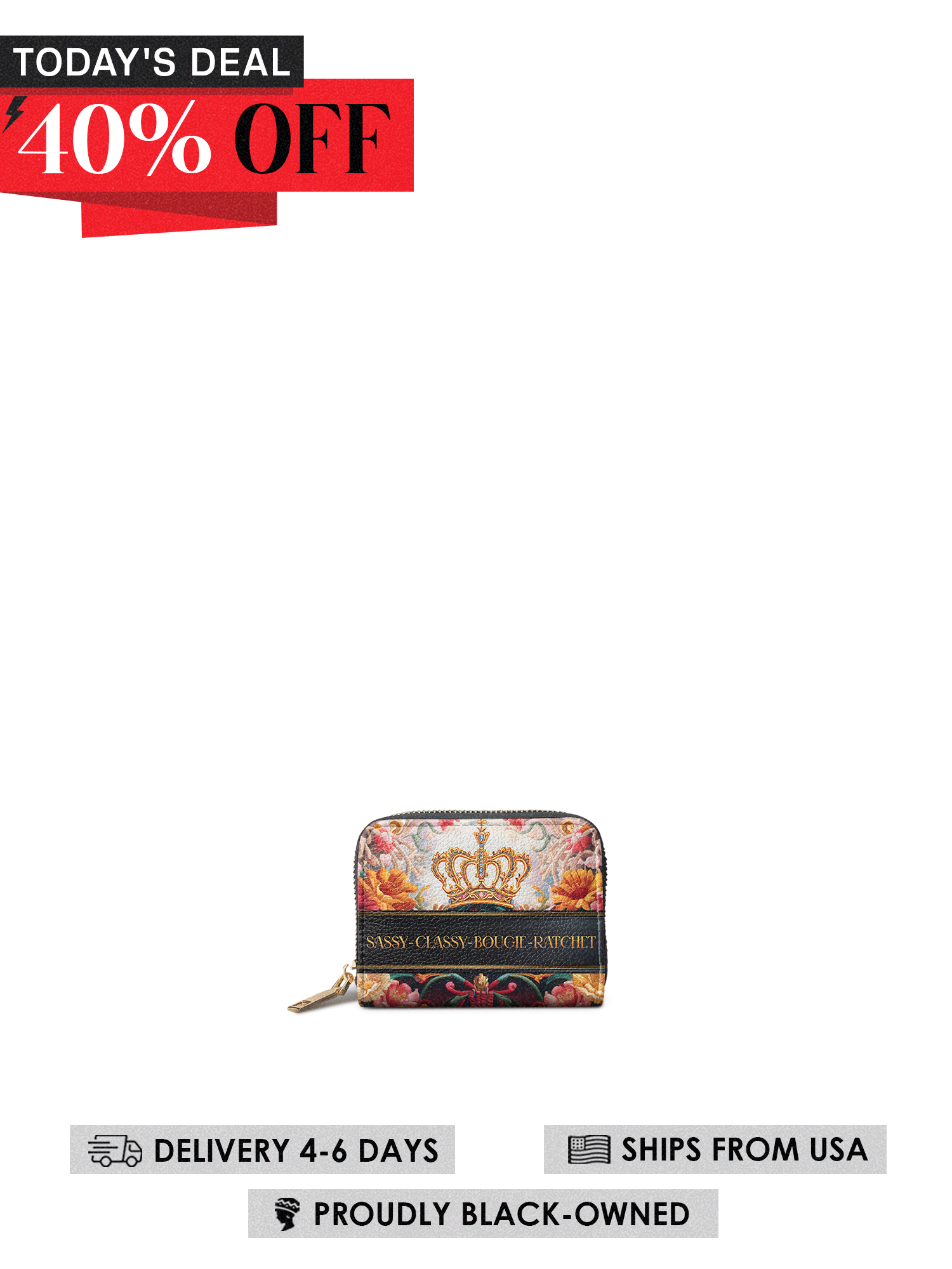 "Naija Royale" Mini Wallet Today's Deal
