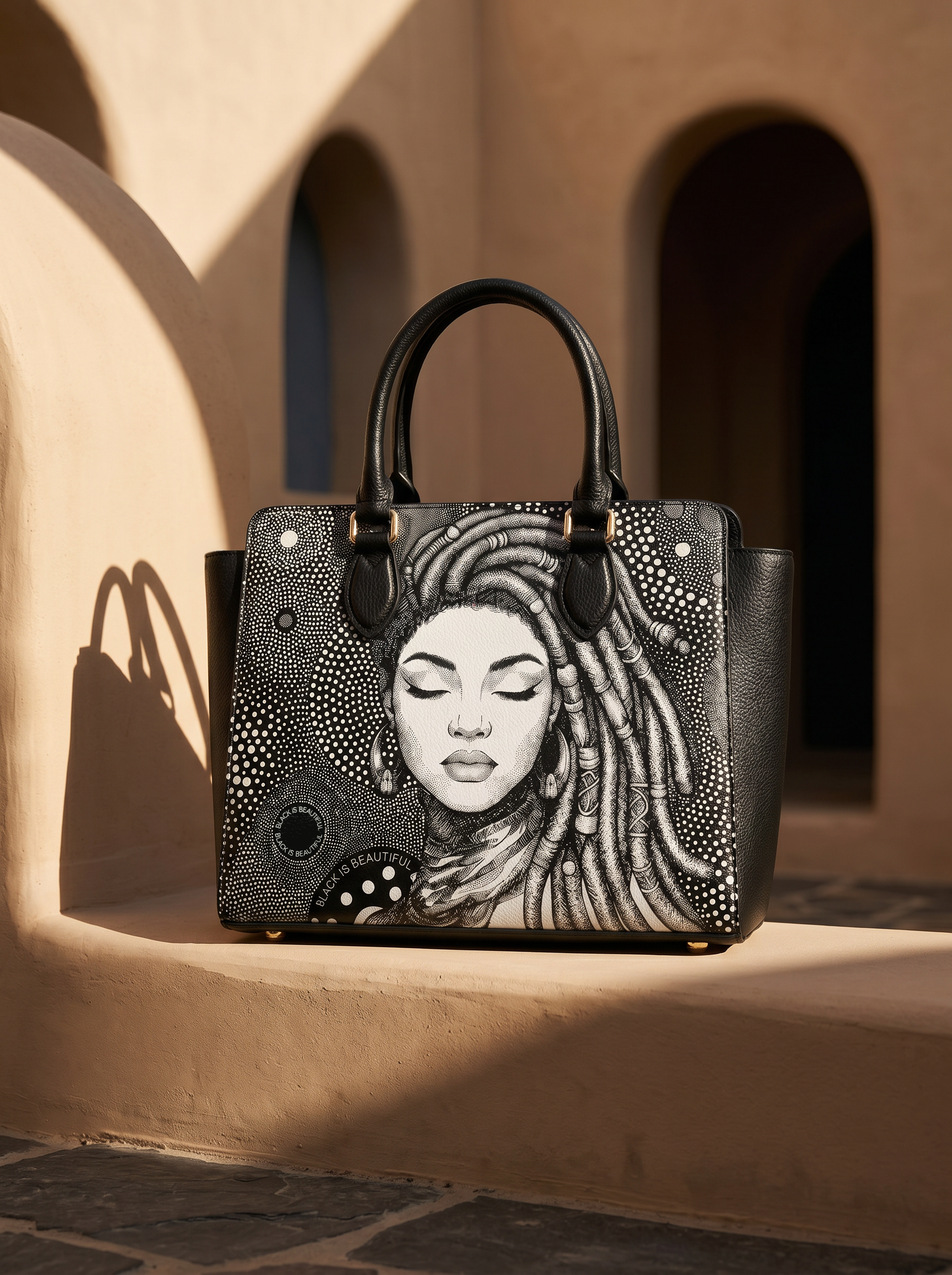 "Naledi" Nembo Leather Handbag