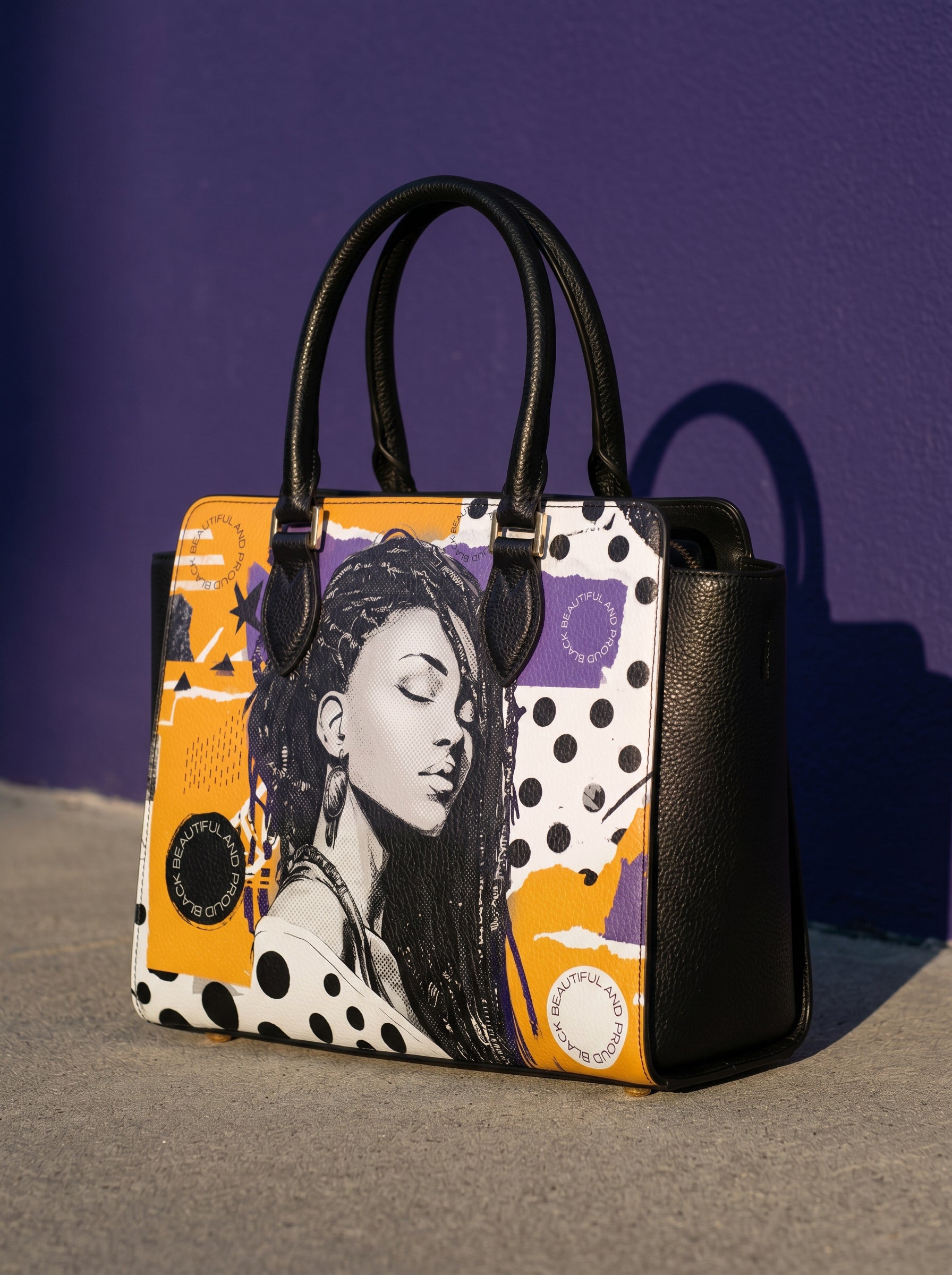 "Odessa" Nembo Leather Handbag