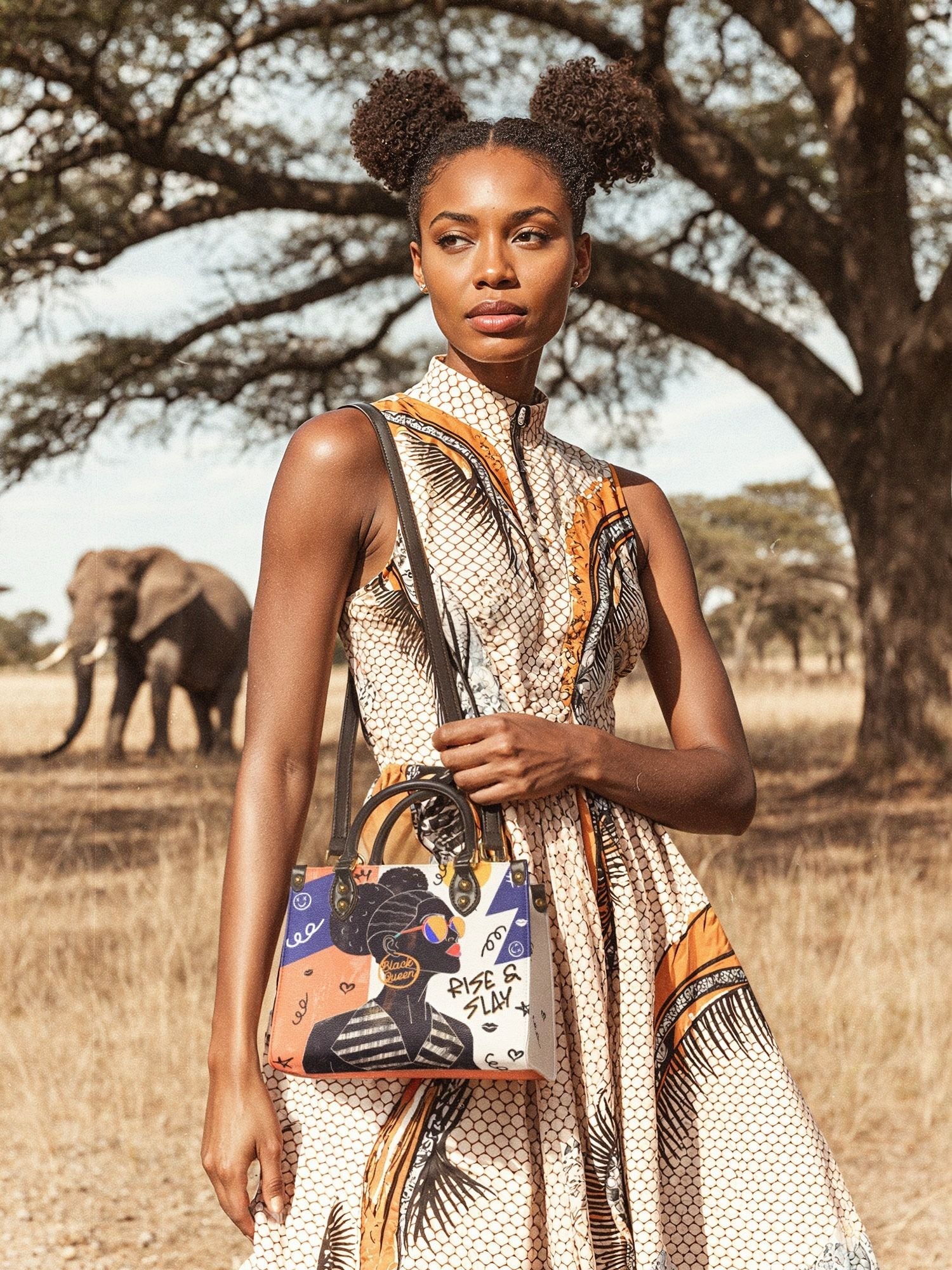 "Sanaa" Salt Pop The Signature Duo Bundle - Small Leather Handbag