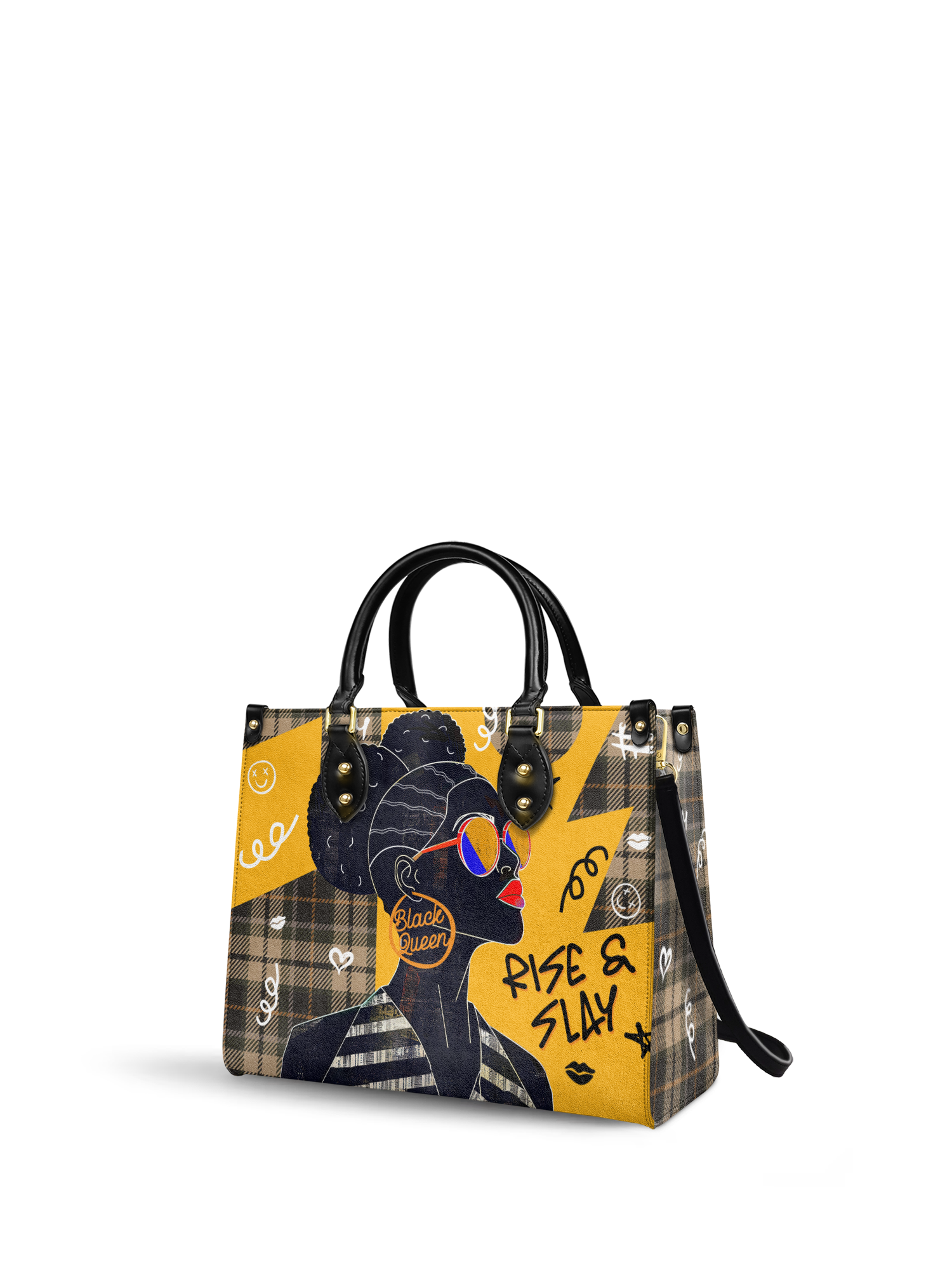 "Sanaa" Cornbread Leather Handbag