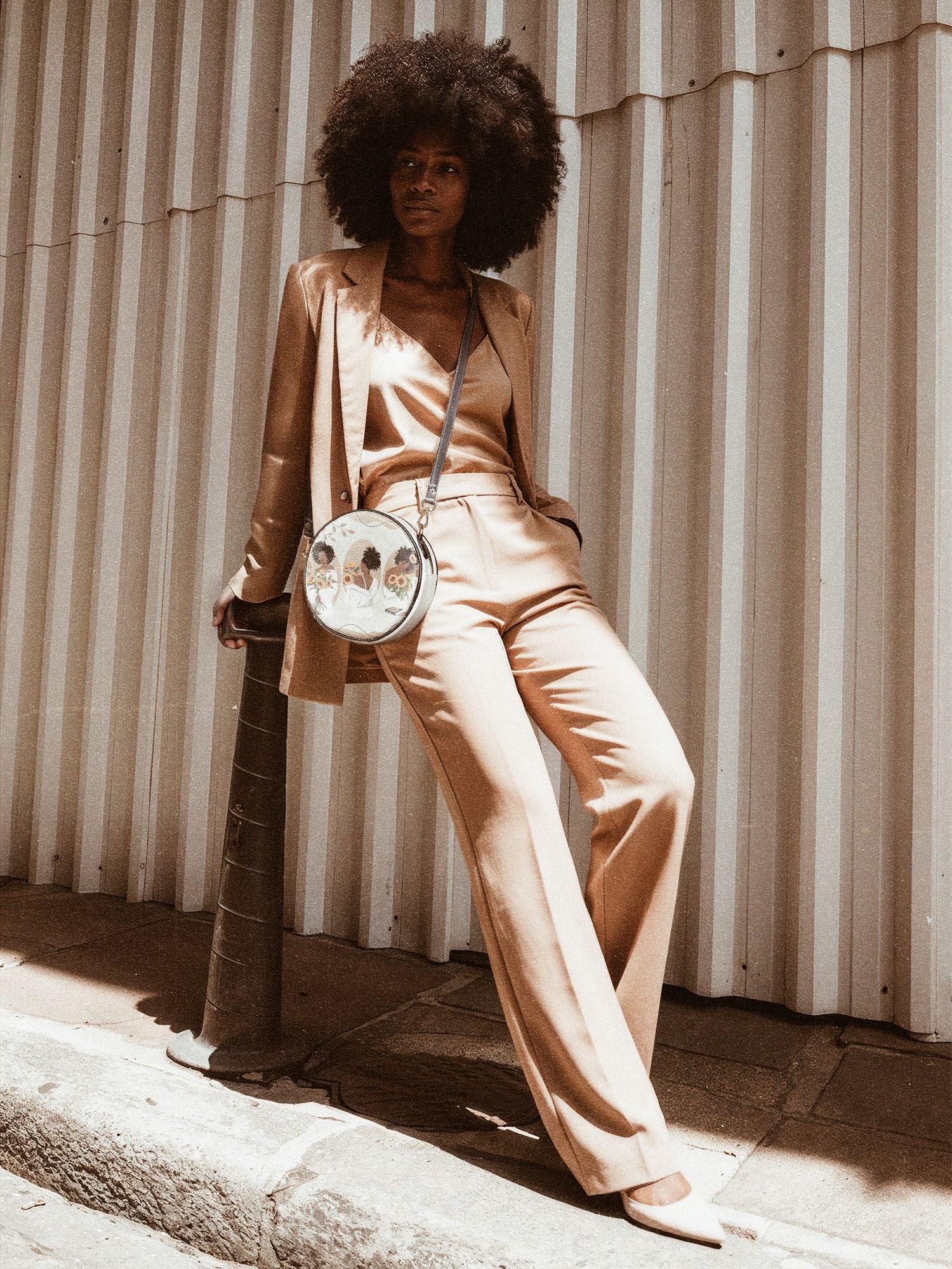 "Solina" Circle Crossbody Bag