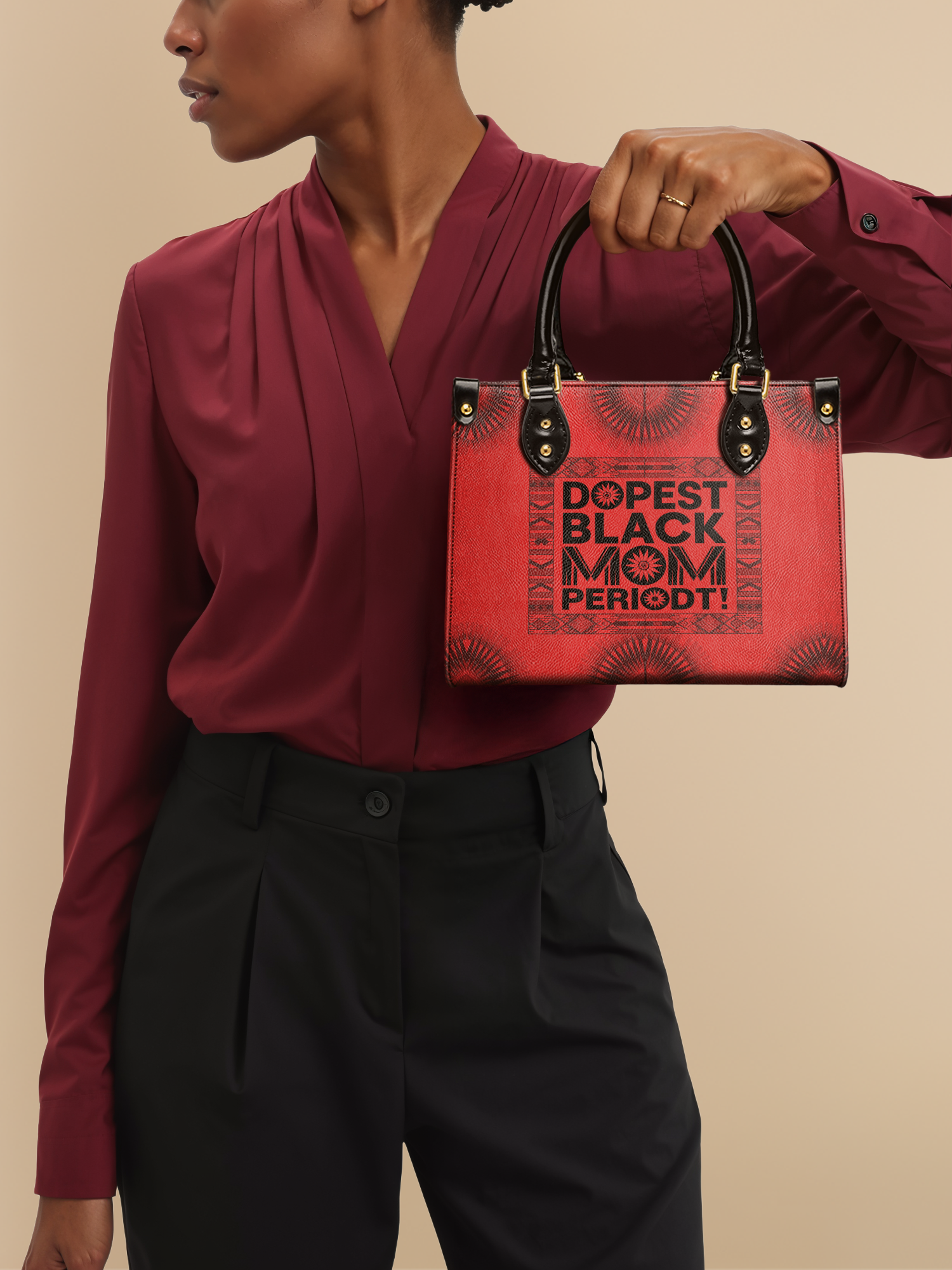 "Tajimom" The Signature Trio Bundle - Small Leather Handbag