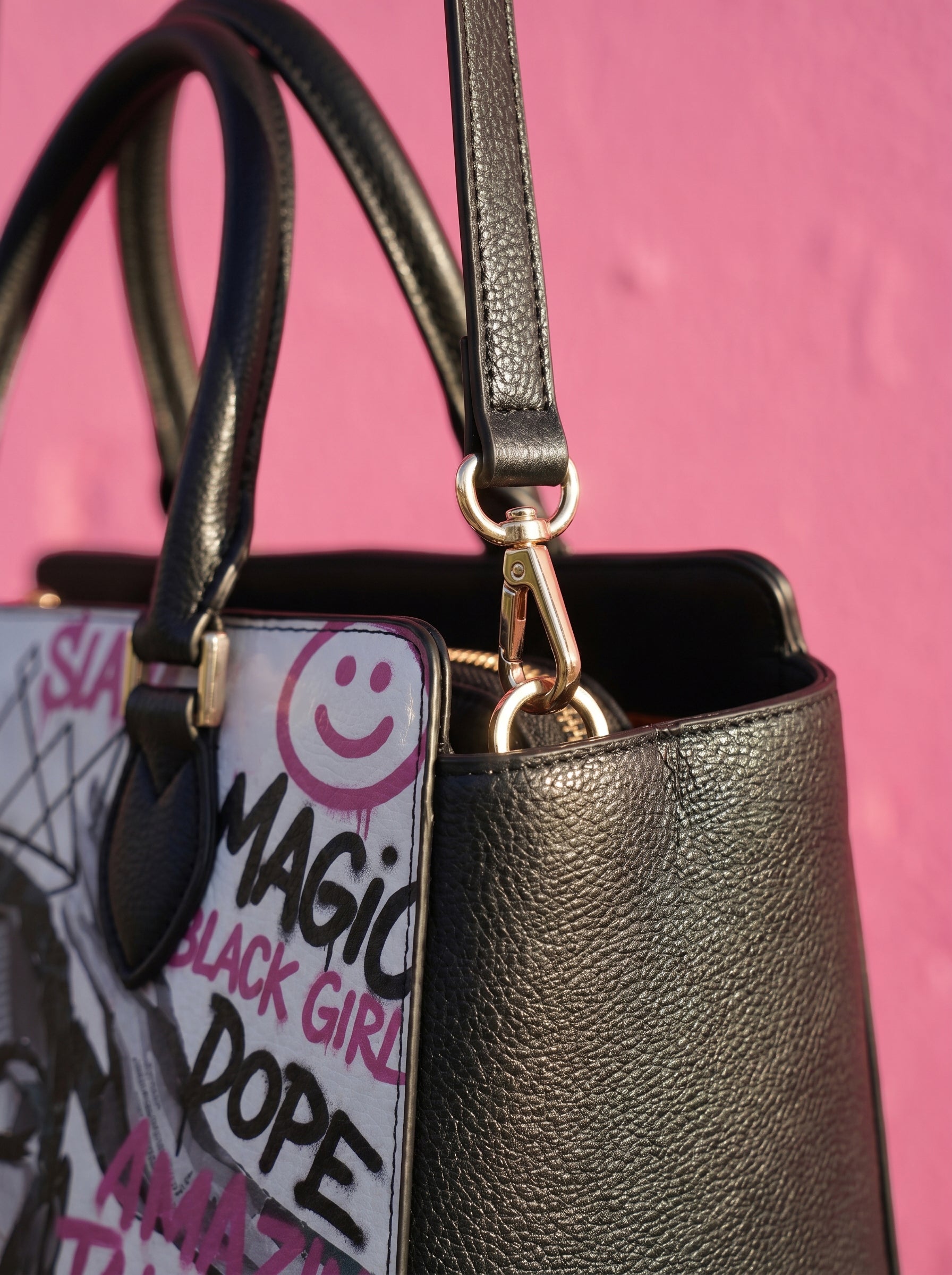 "Zoya" Nembo Leather Handbag