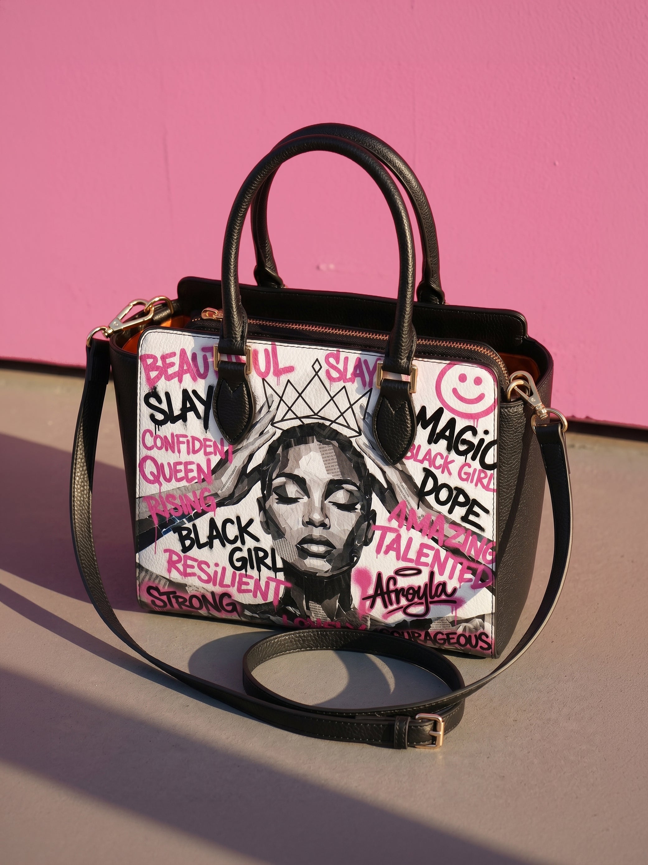 "Zoya" Nembo Leather Handbag