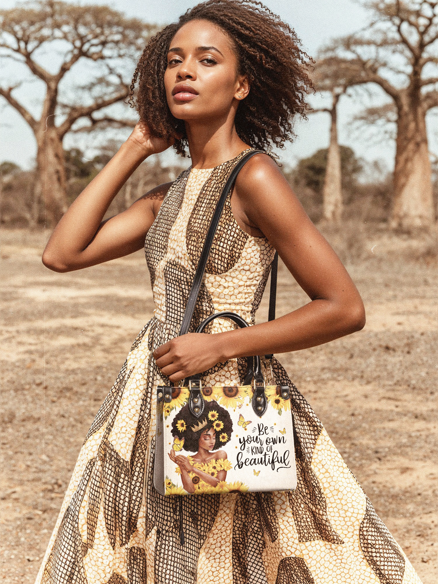 "Zuriya" The Signature Trio Bundle - Small Leather Handbag